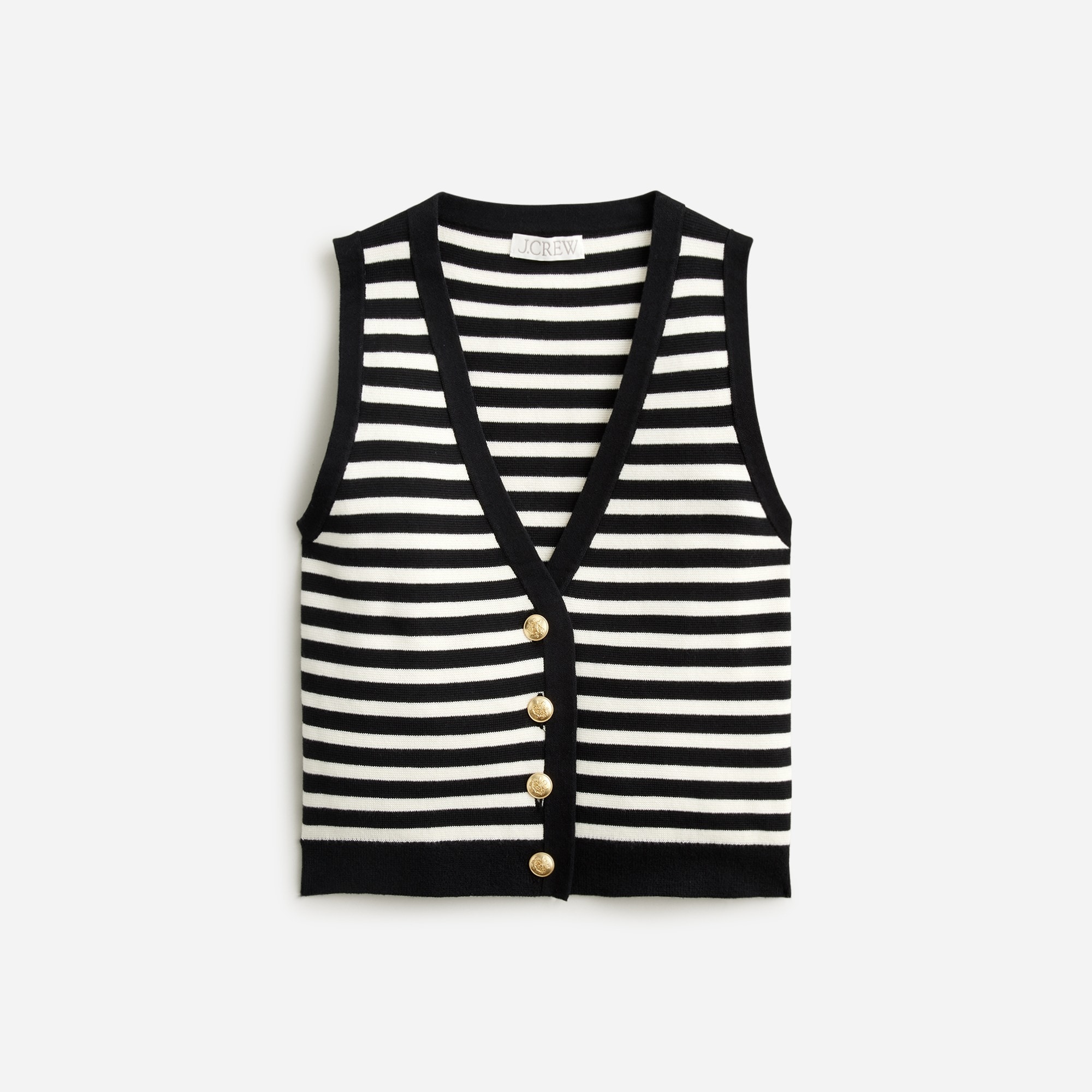 womens Emilie sweater-vest in stripe