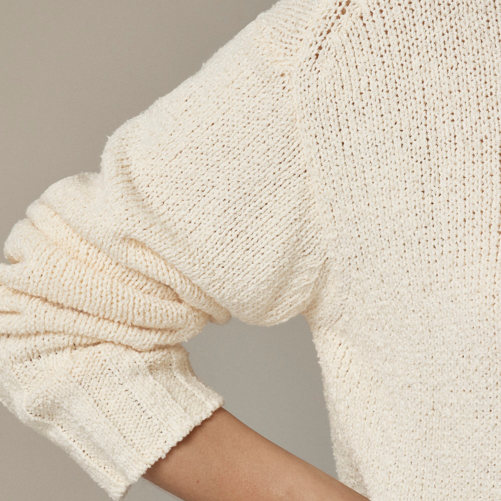 J.Crew: Relaxed Crewneck Sweater For Women