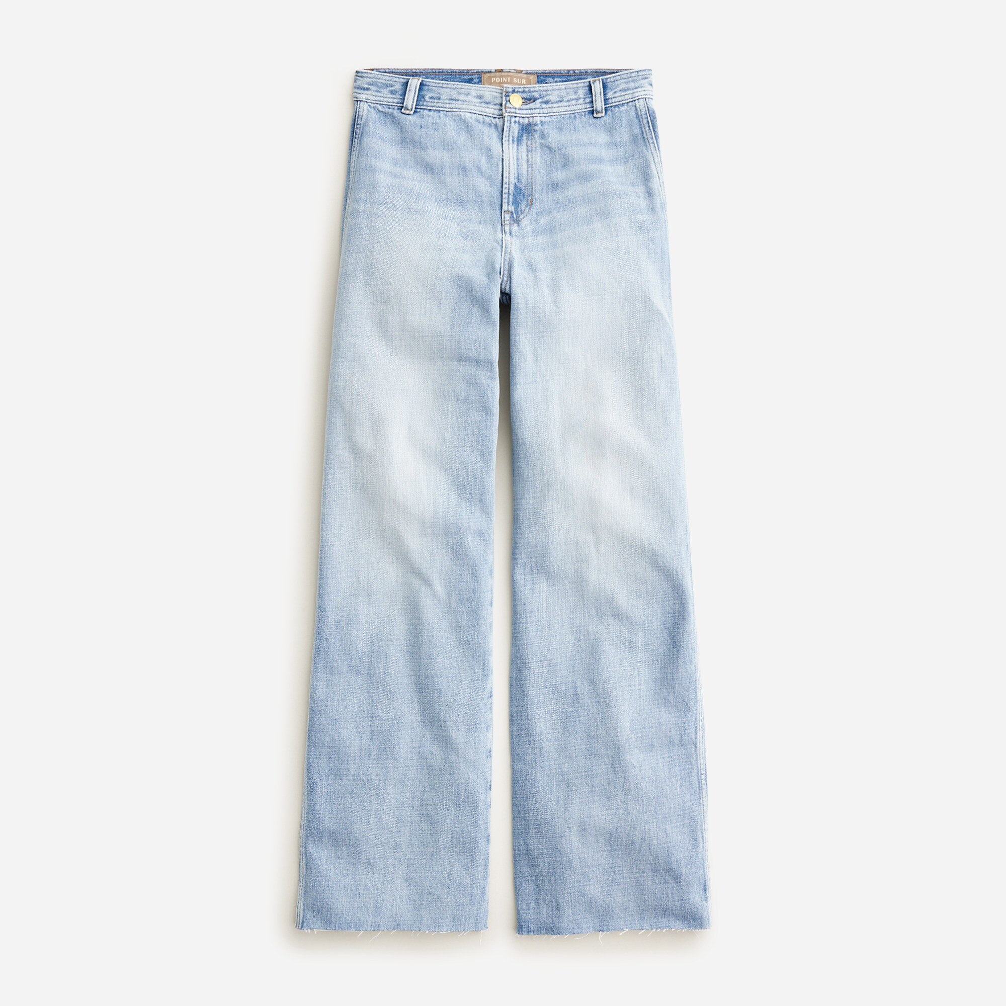 Point Sur Vintage Slim Wide-leg Jean In Mei Wash For Women | J.Crew