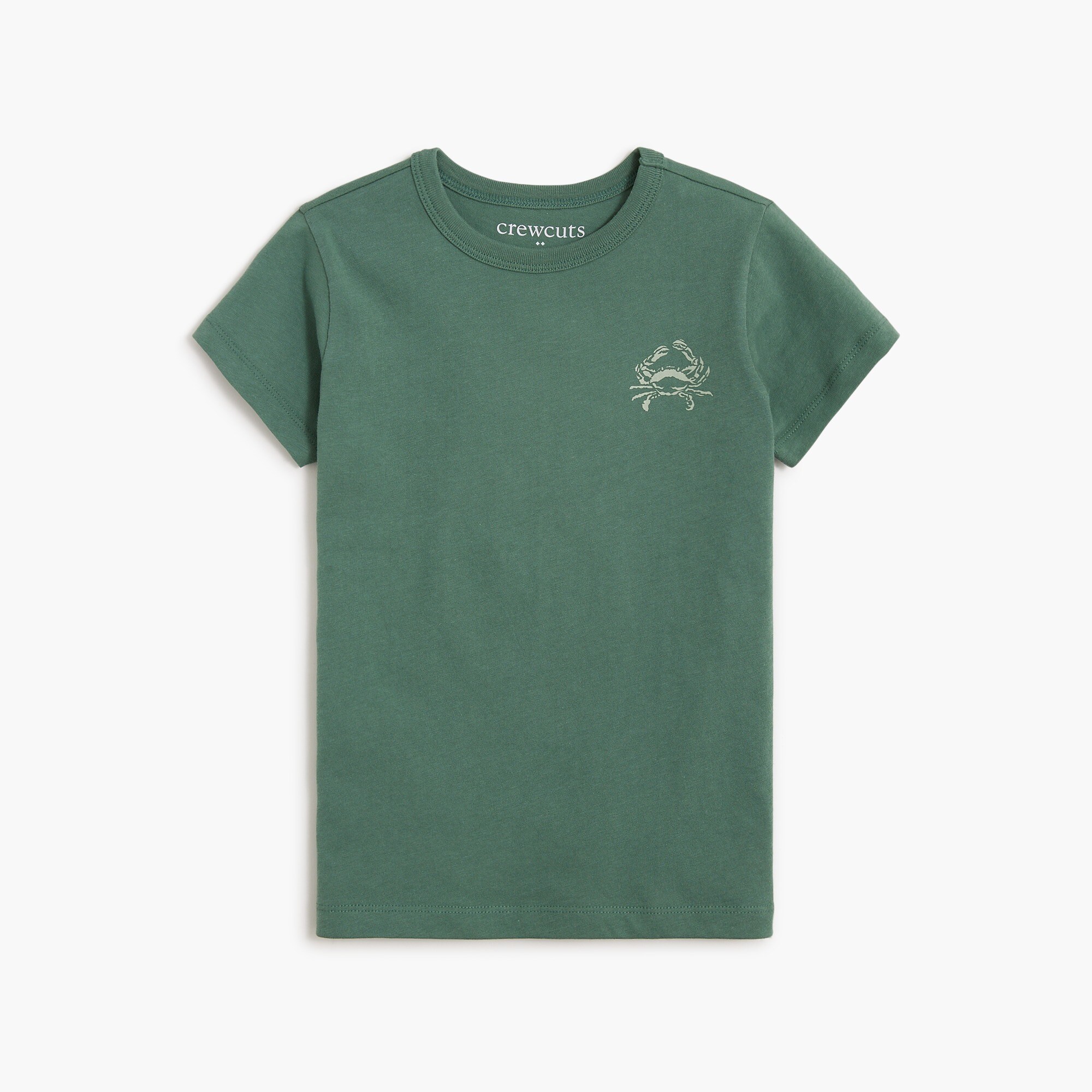 Boys' crab graphic tee