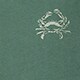 Boys' crab graphic tee PALE SPINACH factory: boys' crab graphic tee for boys