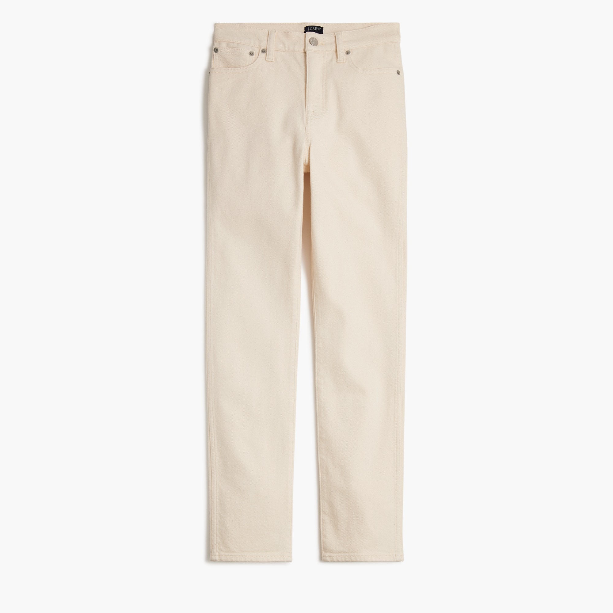 Ecru classic vintage jean in all-day stretch