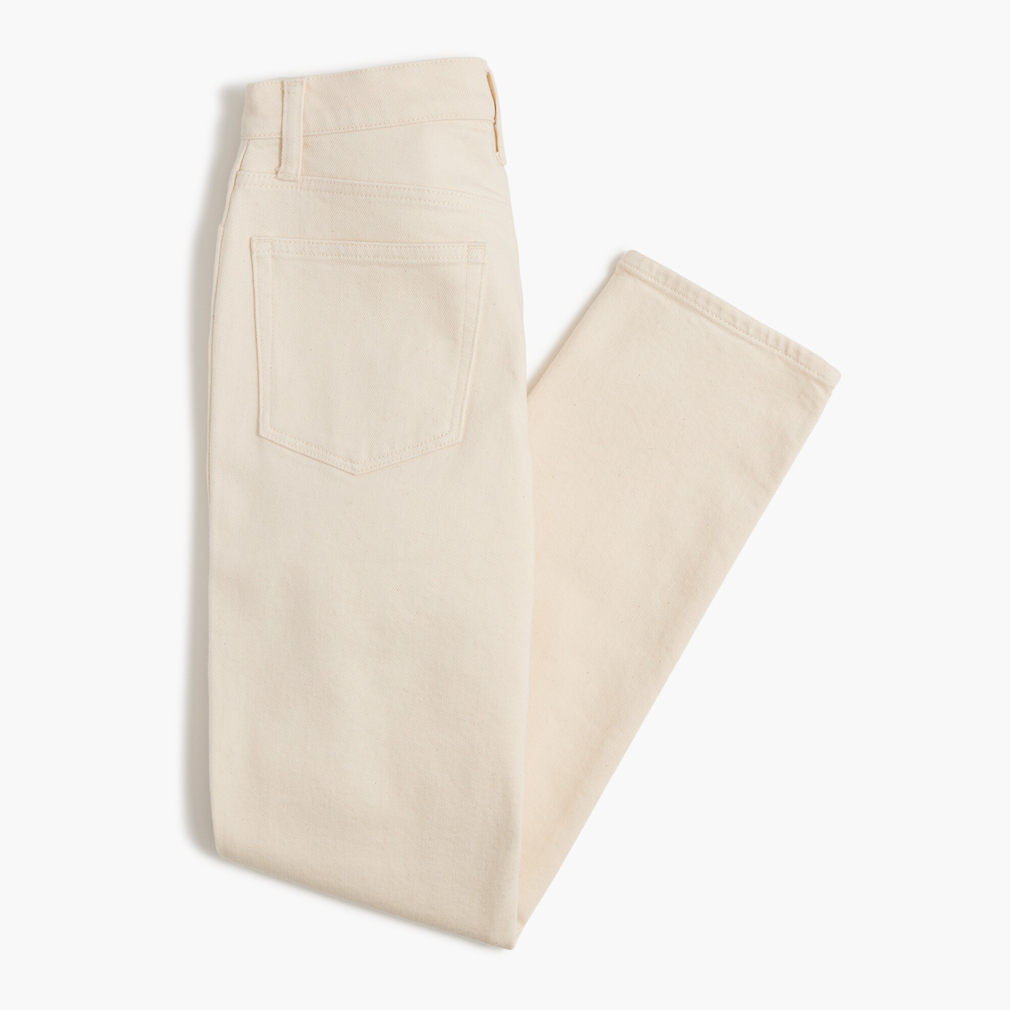Petite classic vintage ecru jean in all-day stretch