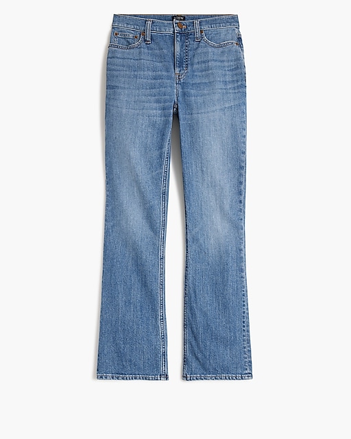 womens Flare crop mid-rise jean in all-day stretch
