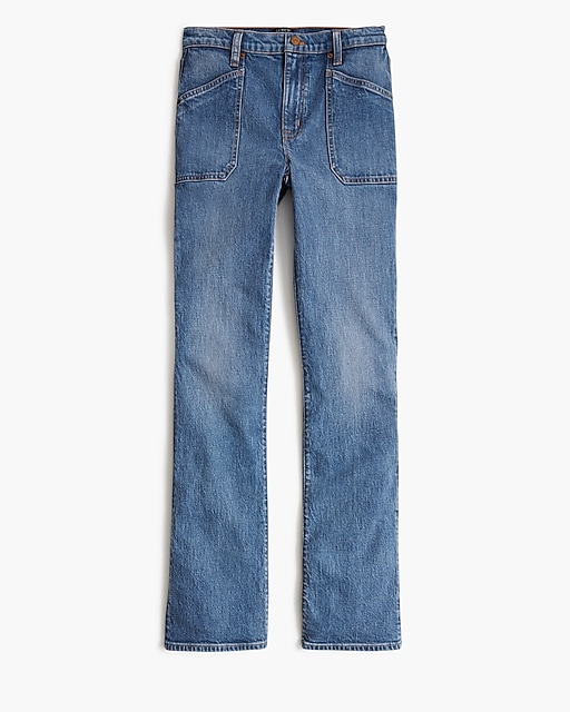  Petite bootcut utility jean in all-day stretch