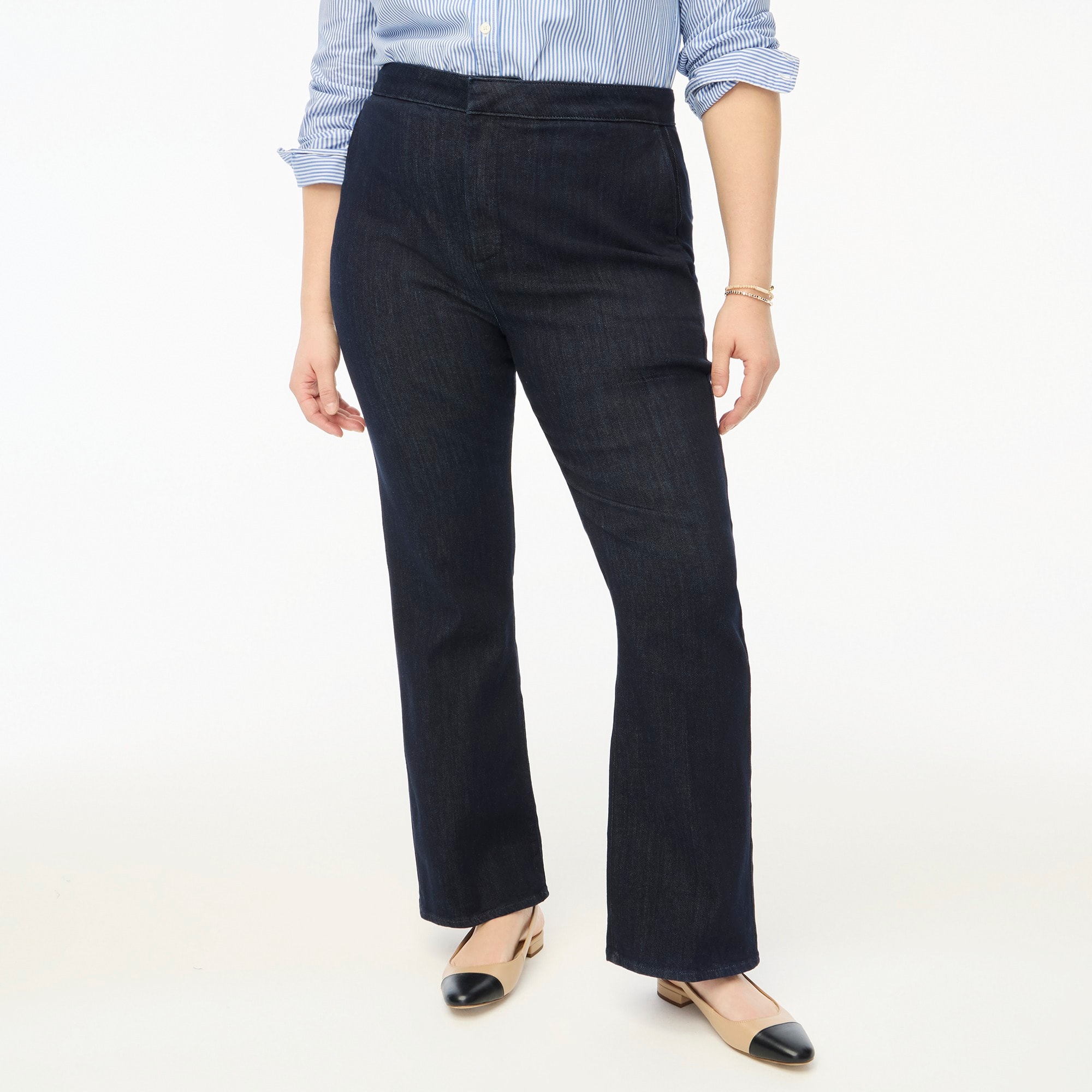 Trouser jean in signature stretch