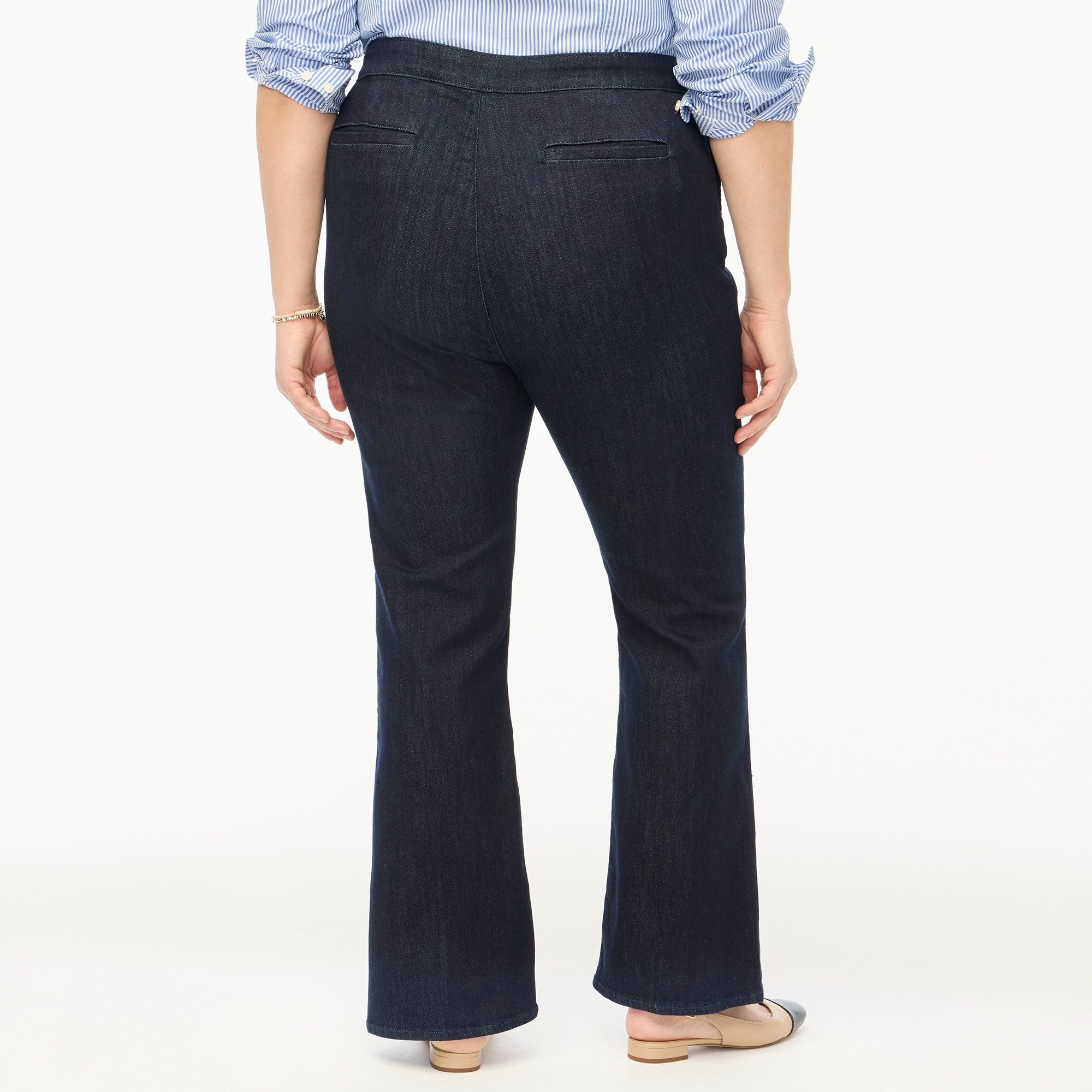 Trouser jean in signature stretch