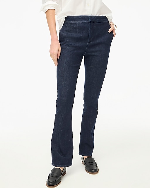 womens Petite trouser jean in signature stretch