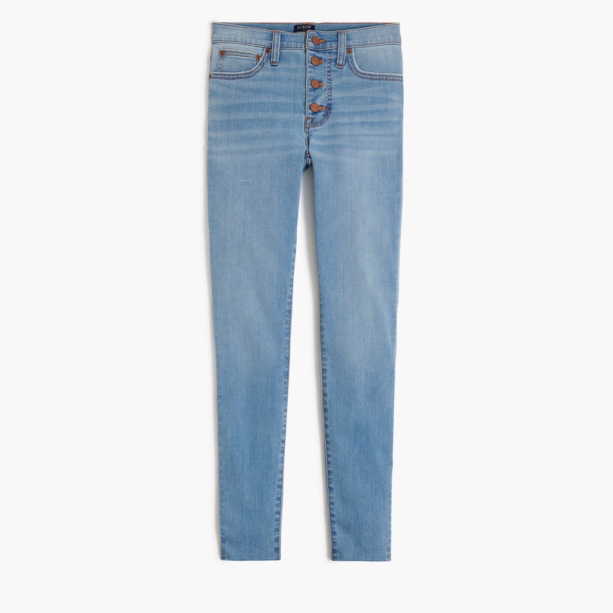 9" mid-rise skinny jean in signature stretch