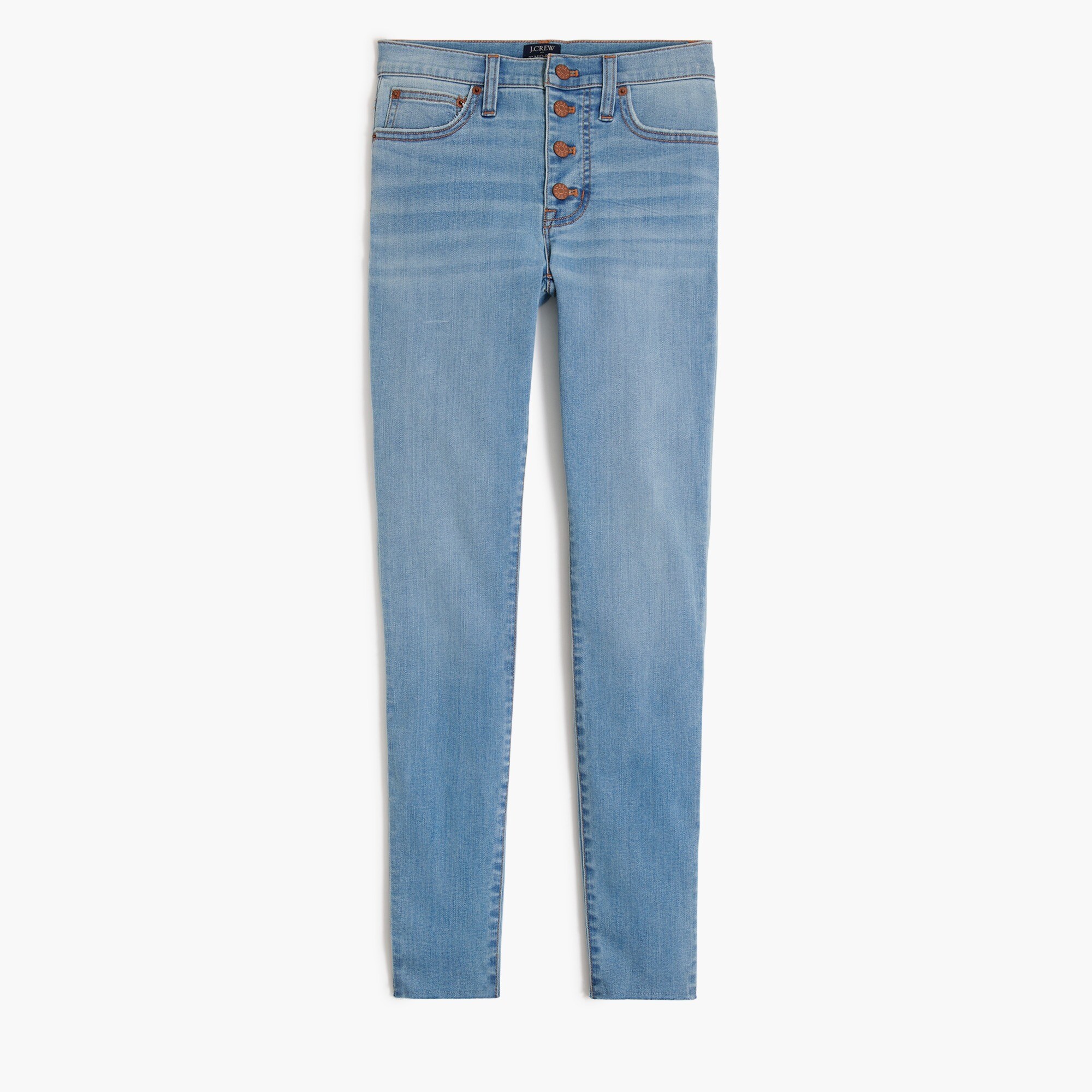  9&quot; mid-rise skinny jean in signature stretch