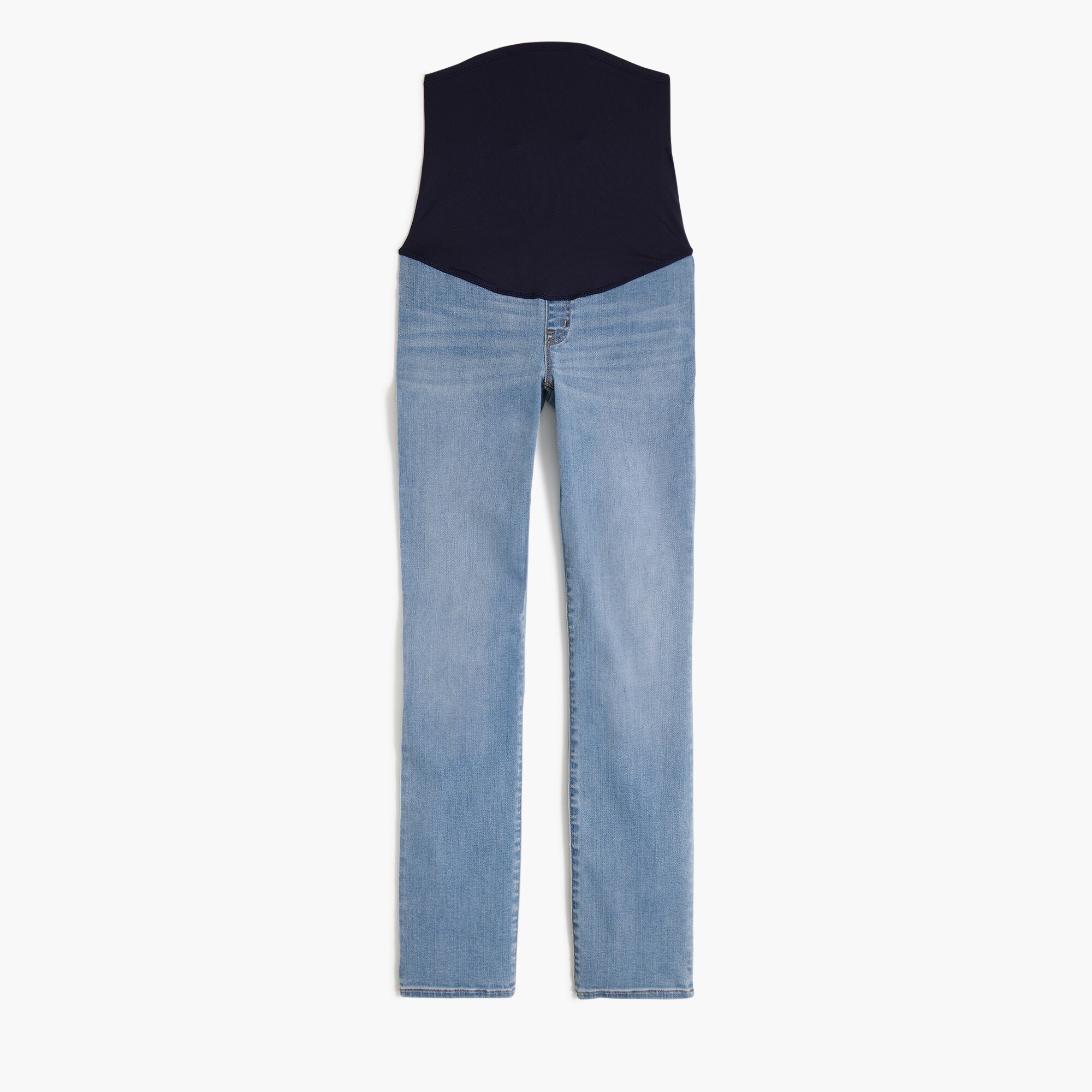 Maternity straight-leg jean in signature stretch