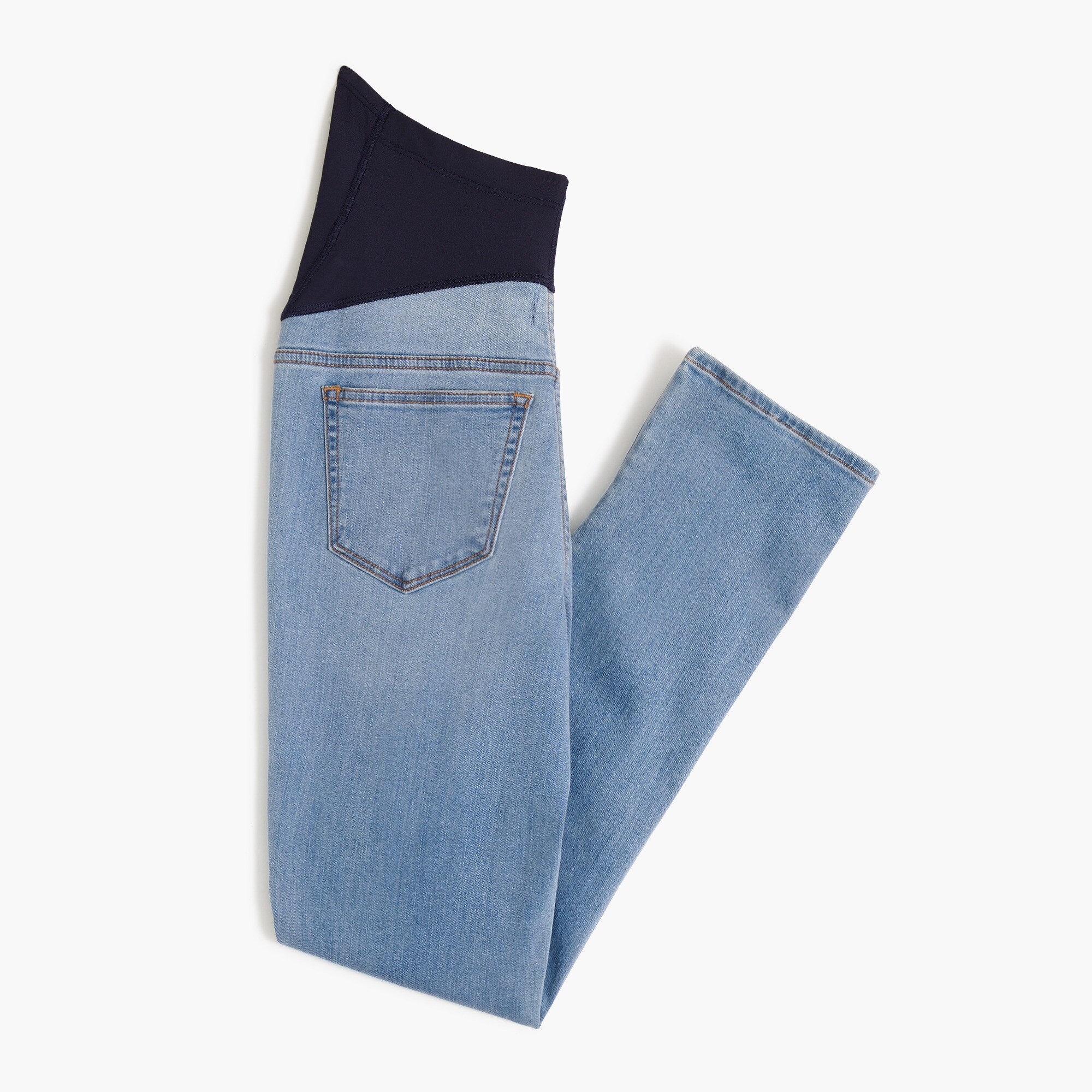 Maternity straight-leg jean in signature stretch