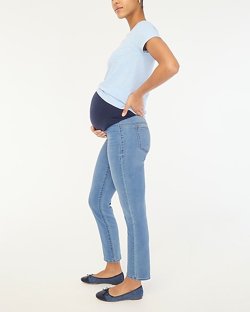 womens Maternity straight-leg jean in signature stretch