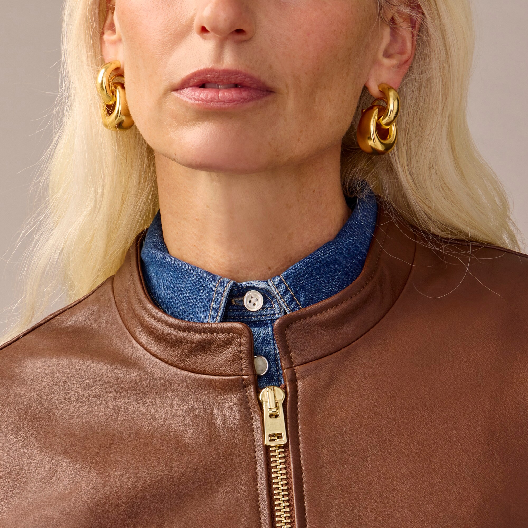 Collection Jodie leather lady jacket - image 3