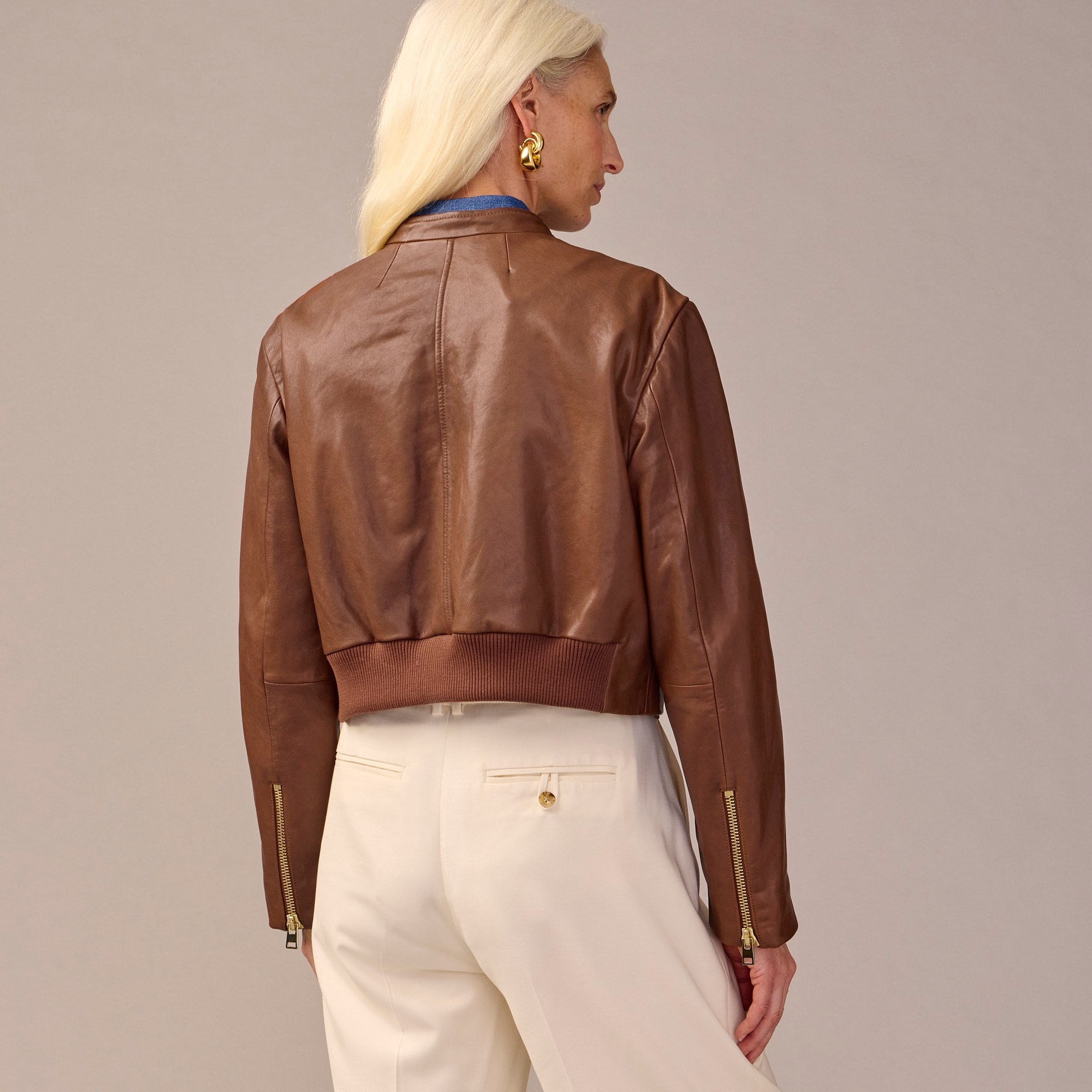 Collection Jodie leather lady jacket - image 4