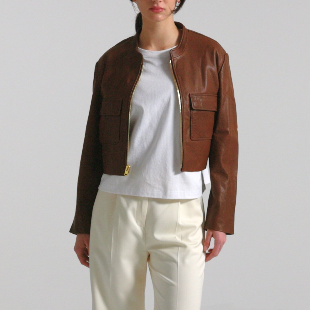 Collection Jodie leather lady jacket