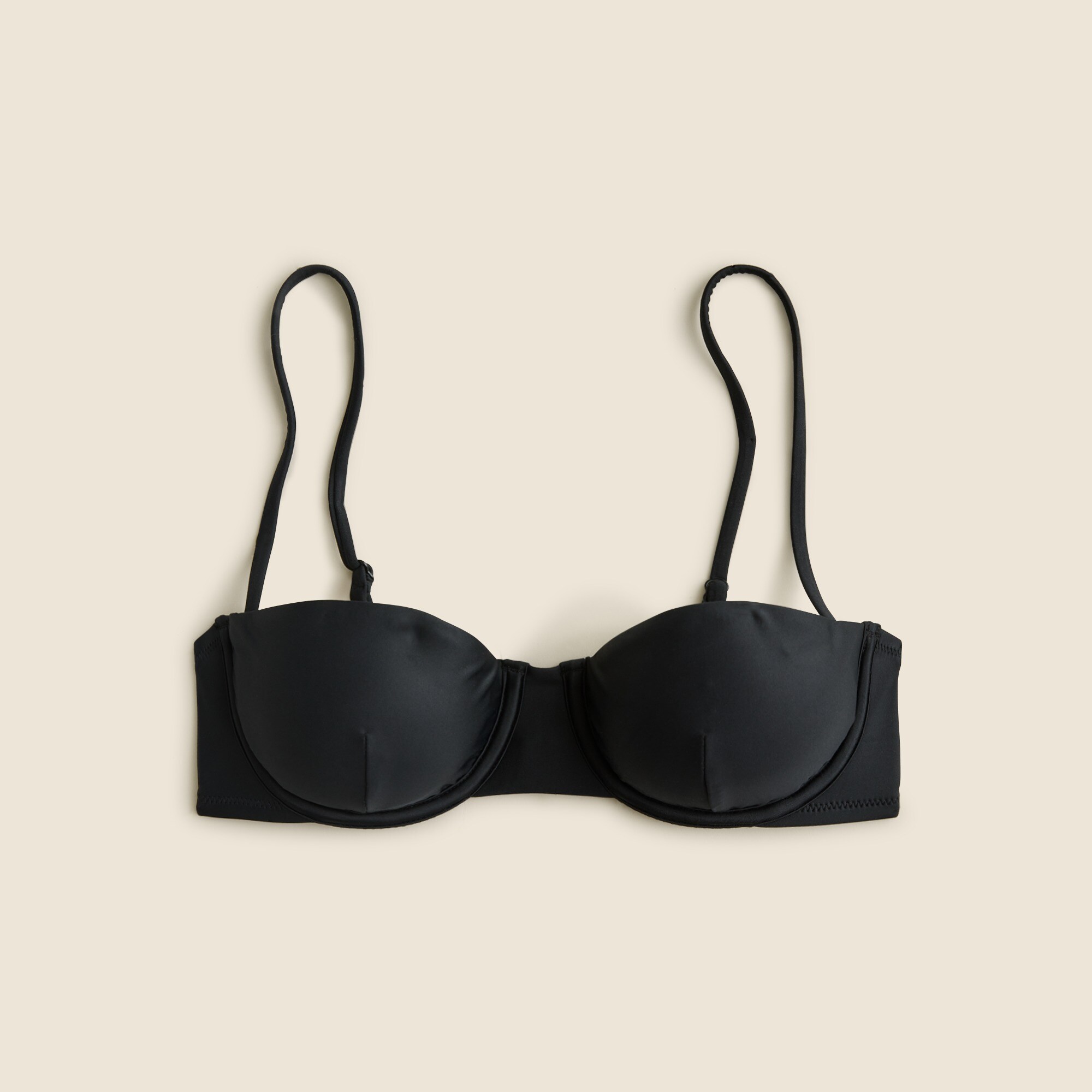 Balconette underwire bikini top