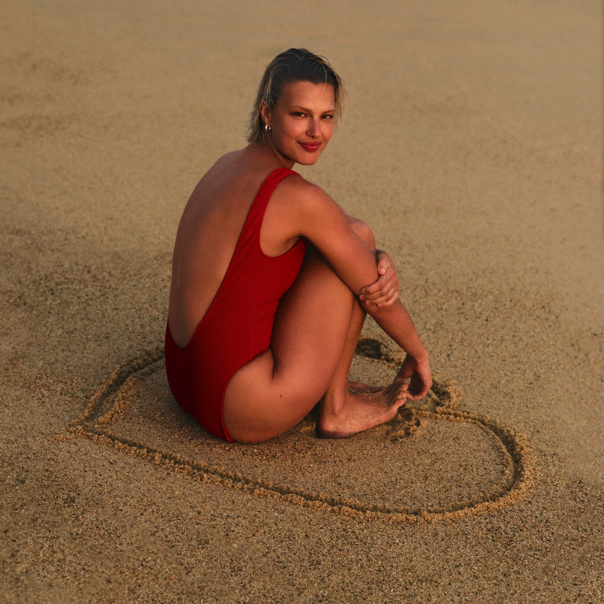 womens Textured scoopneck one-piece swimsuit