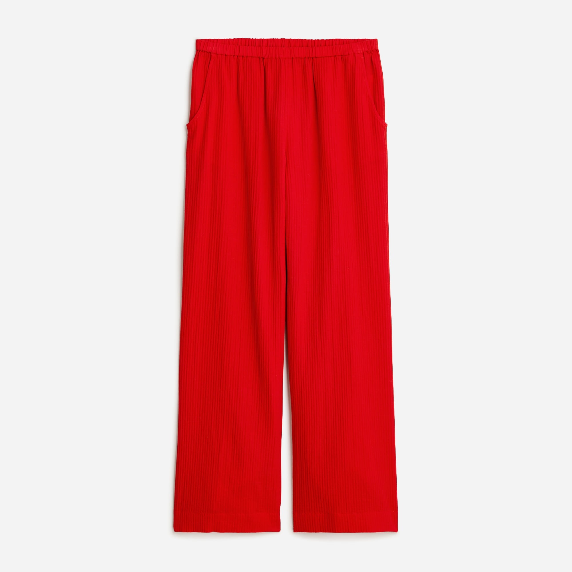 womens Relaxed beach pant in airy gauze