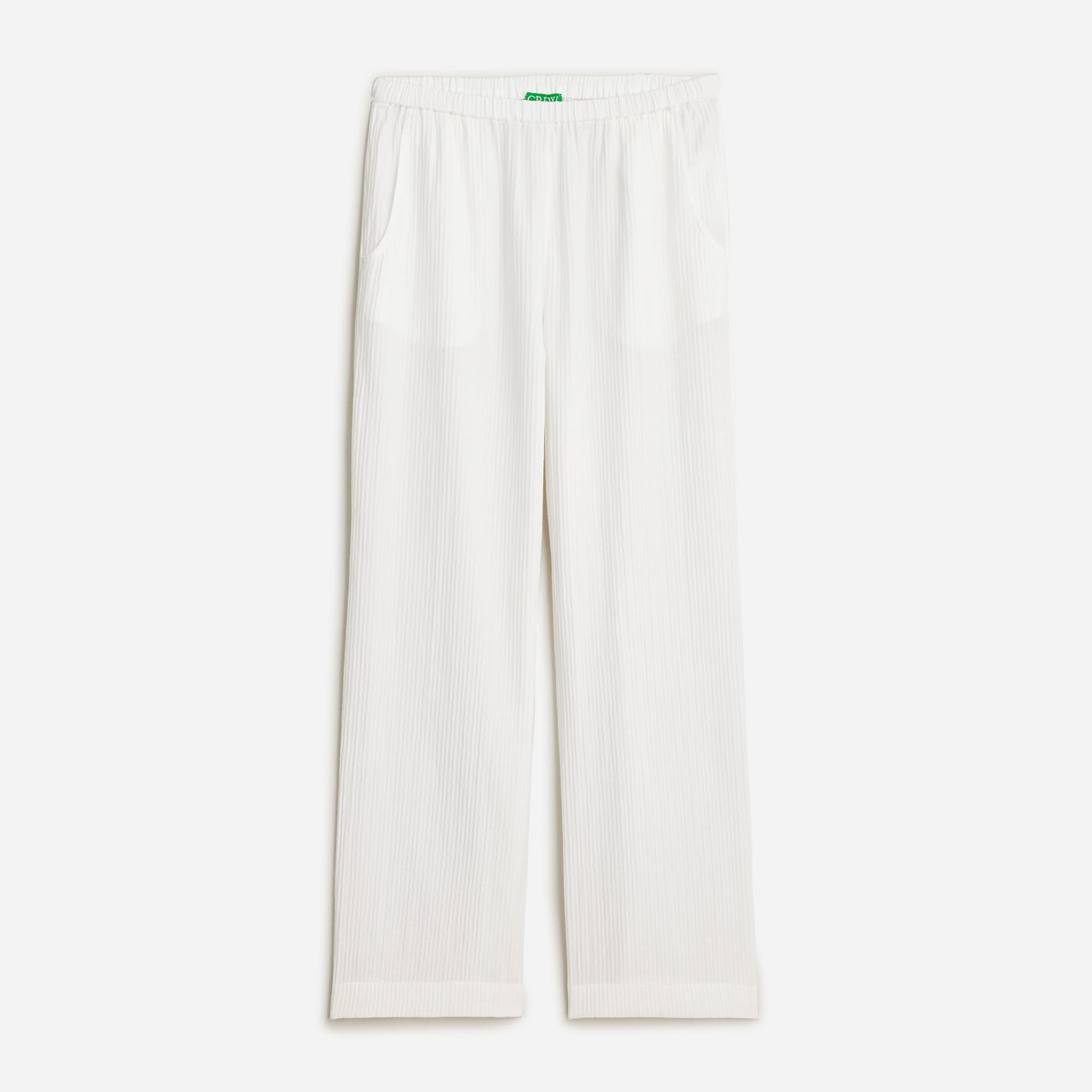 womens Relaxed beach pant in airy gauze