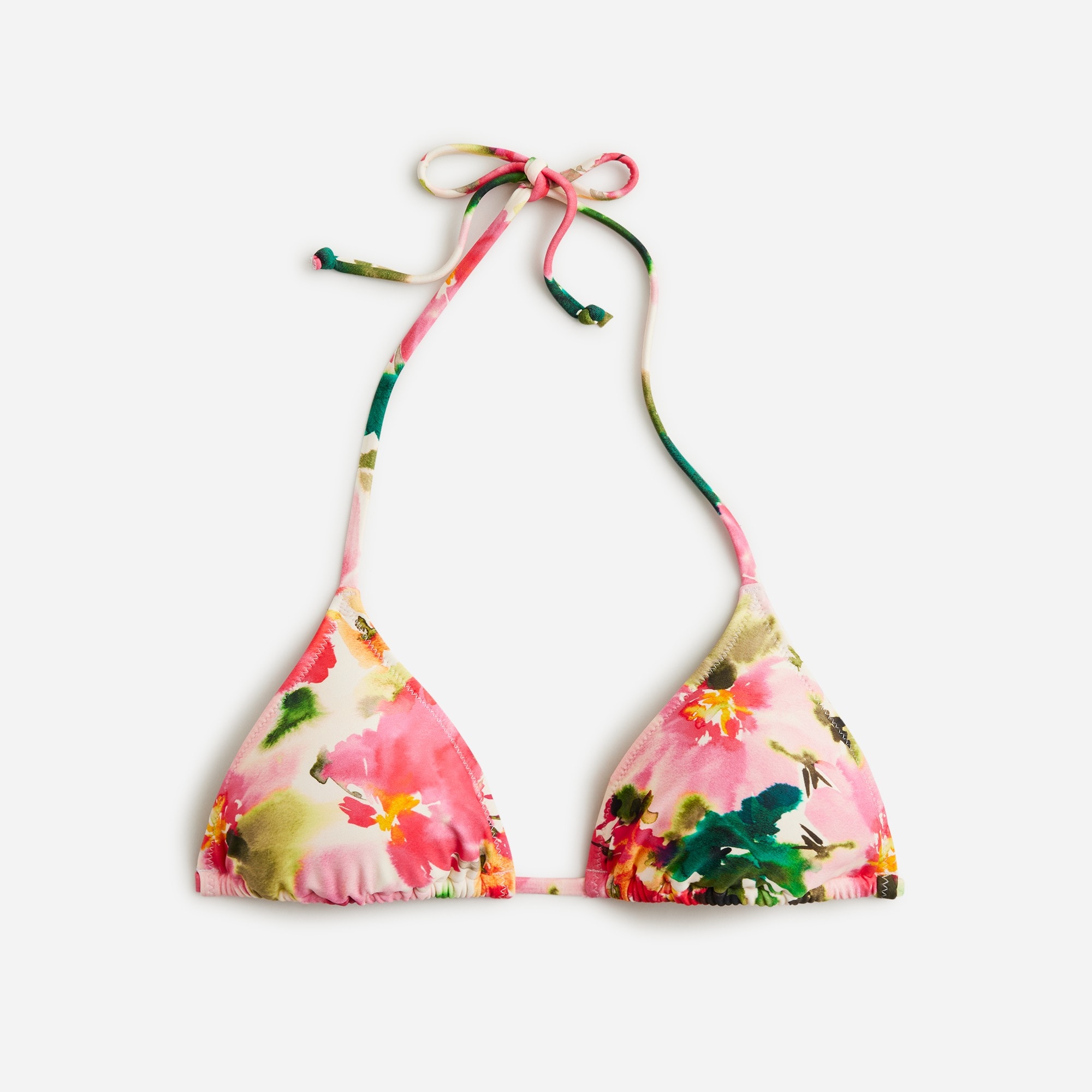  String bikini top in floral