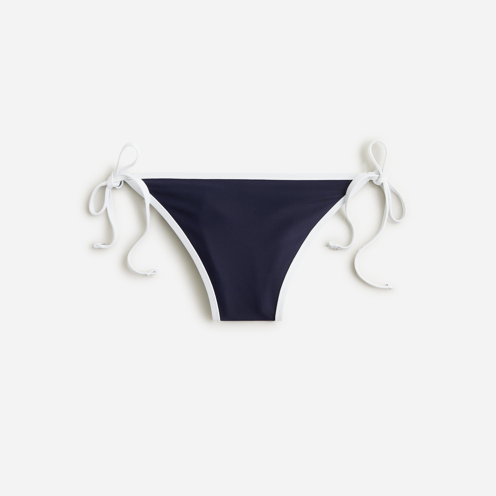  String hipster bikini bottom with contrast trim