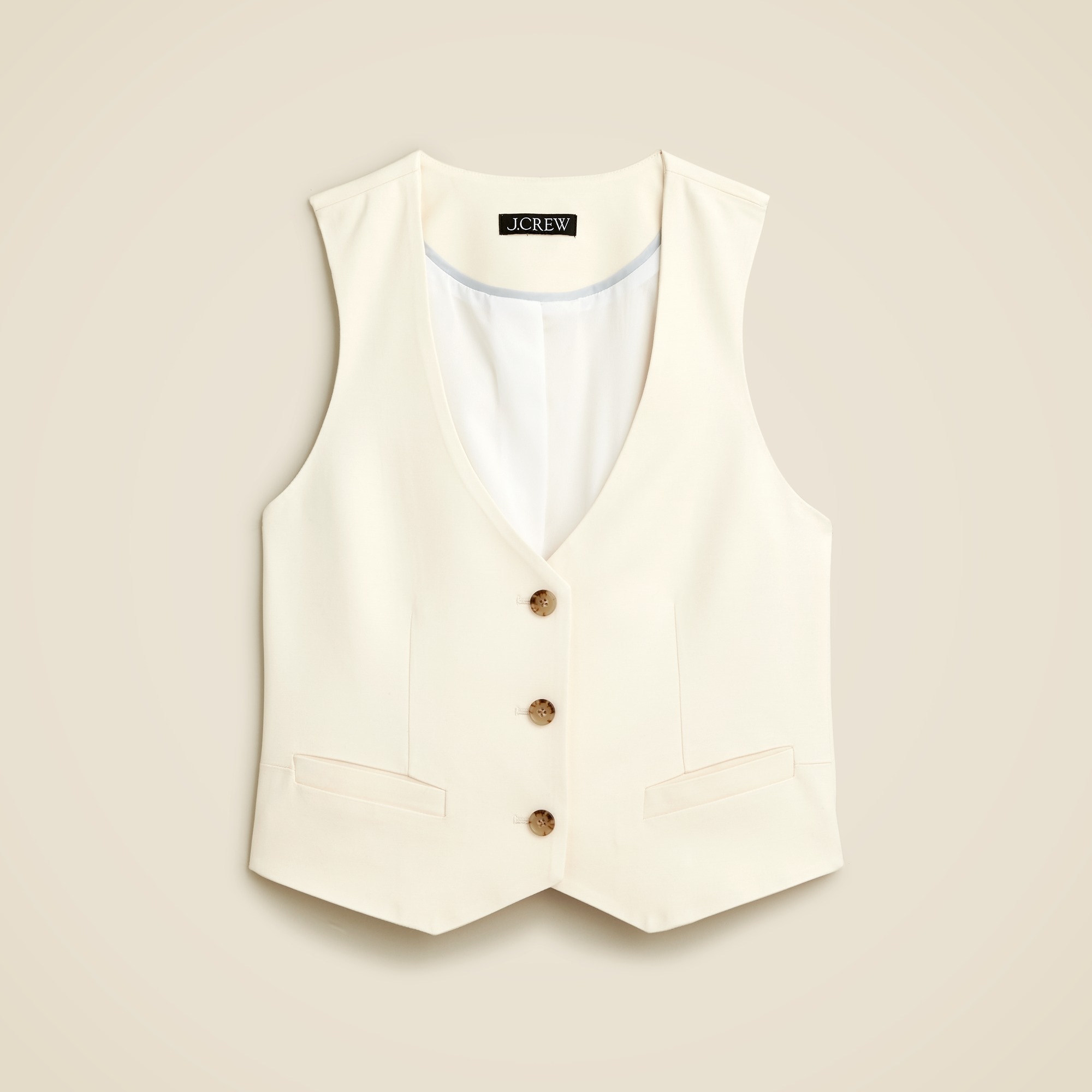 Classic-fit vest in city twill