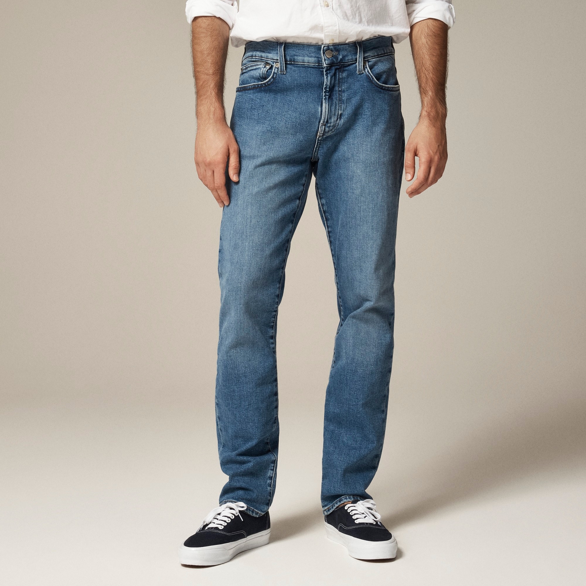 mens 484 Slim-fit stretch jean in medium wash