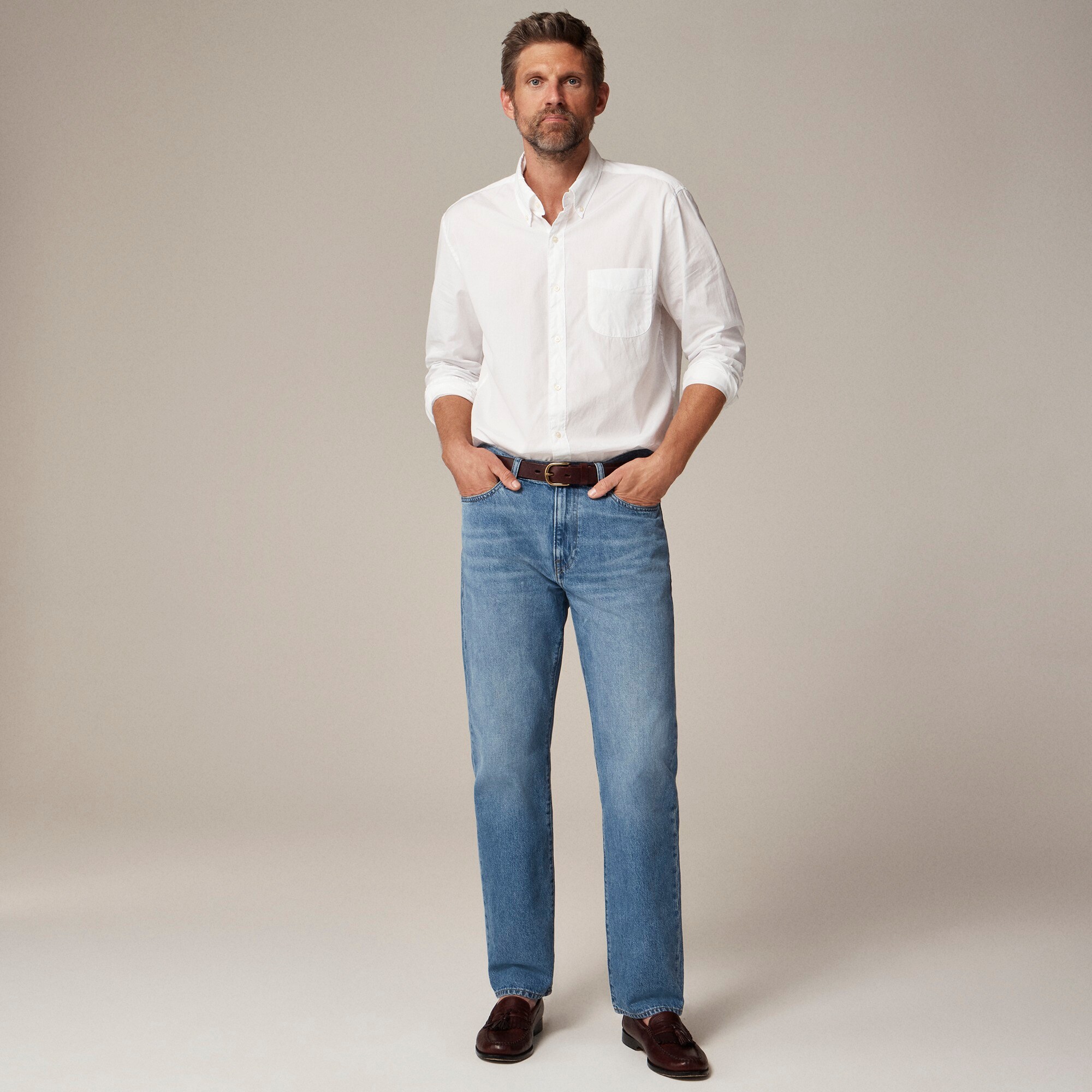 Classic jean in medium wash