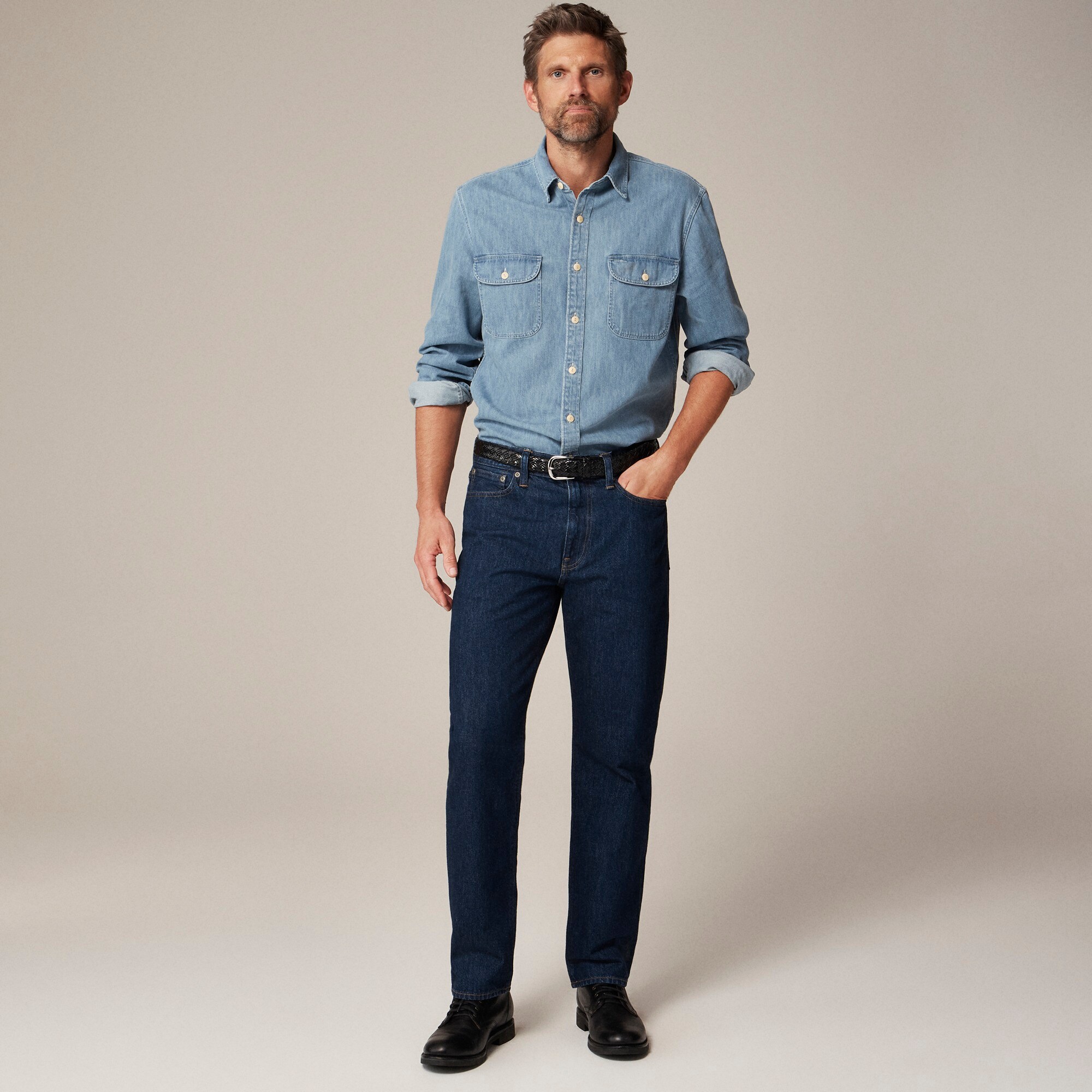Classic Jean In Dark Wash For Men | J.Crew