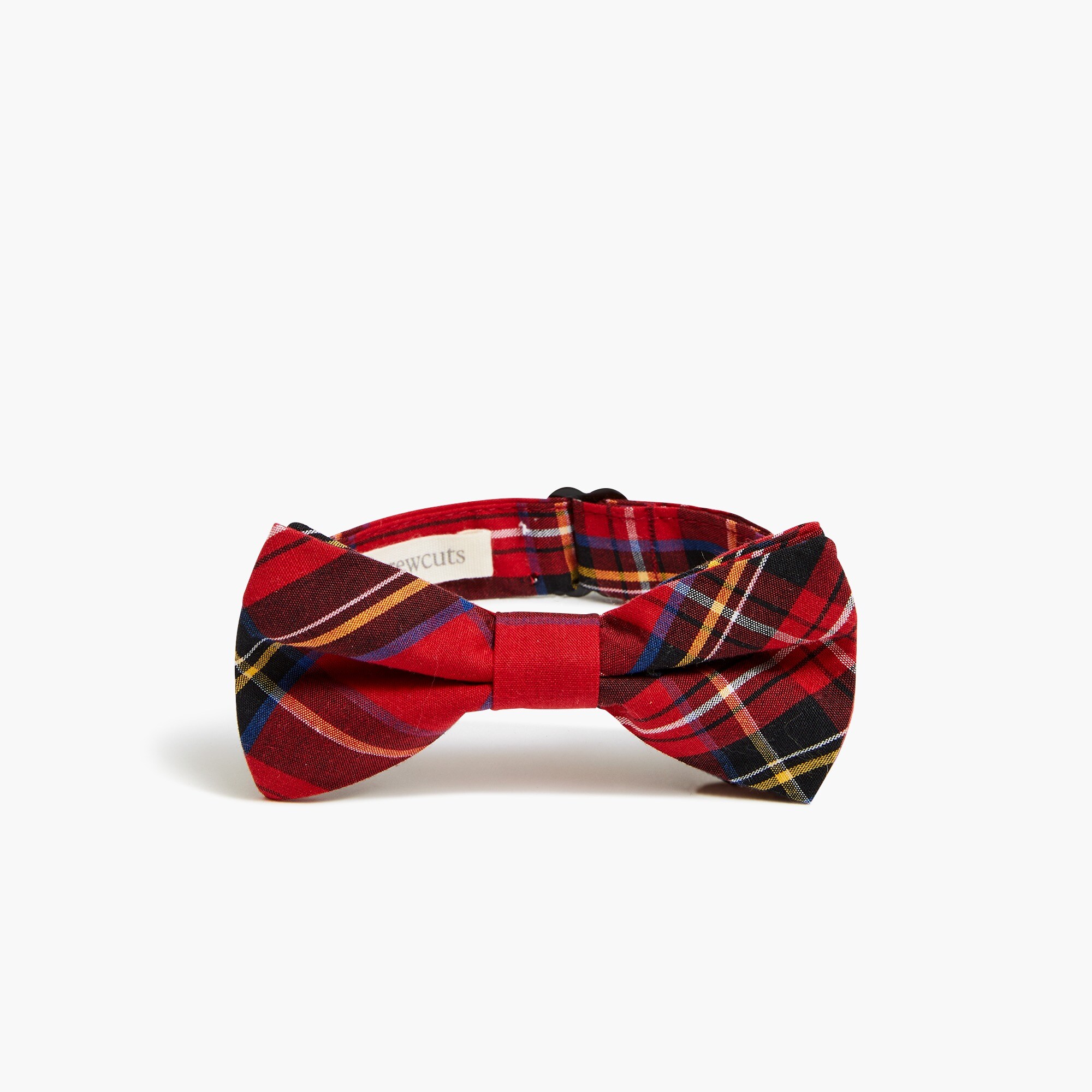 boys' tartan bow tie for boys