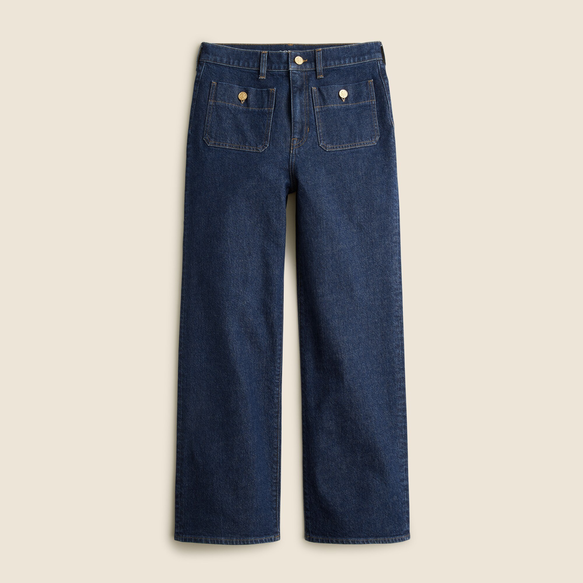 Sailor slim wide-leg jean in Regina wash