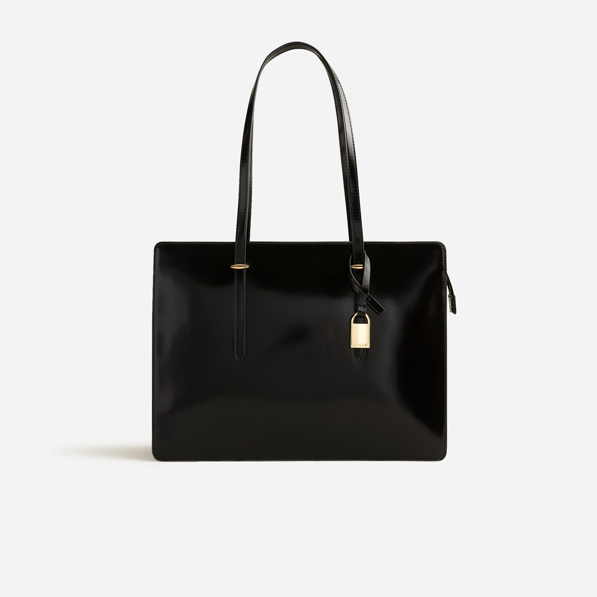 Edie structured bag in Italian leather