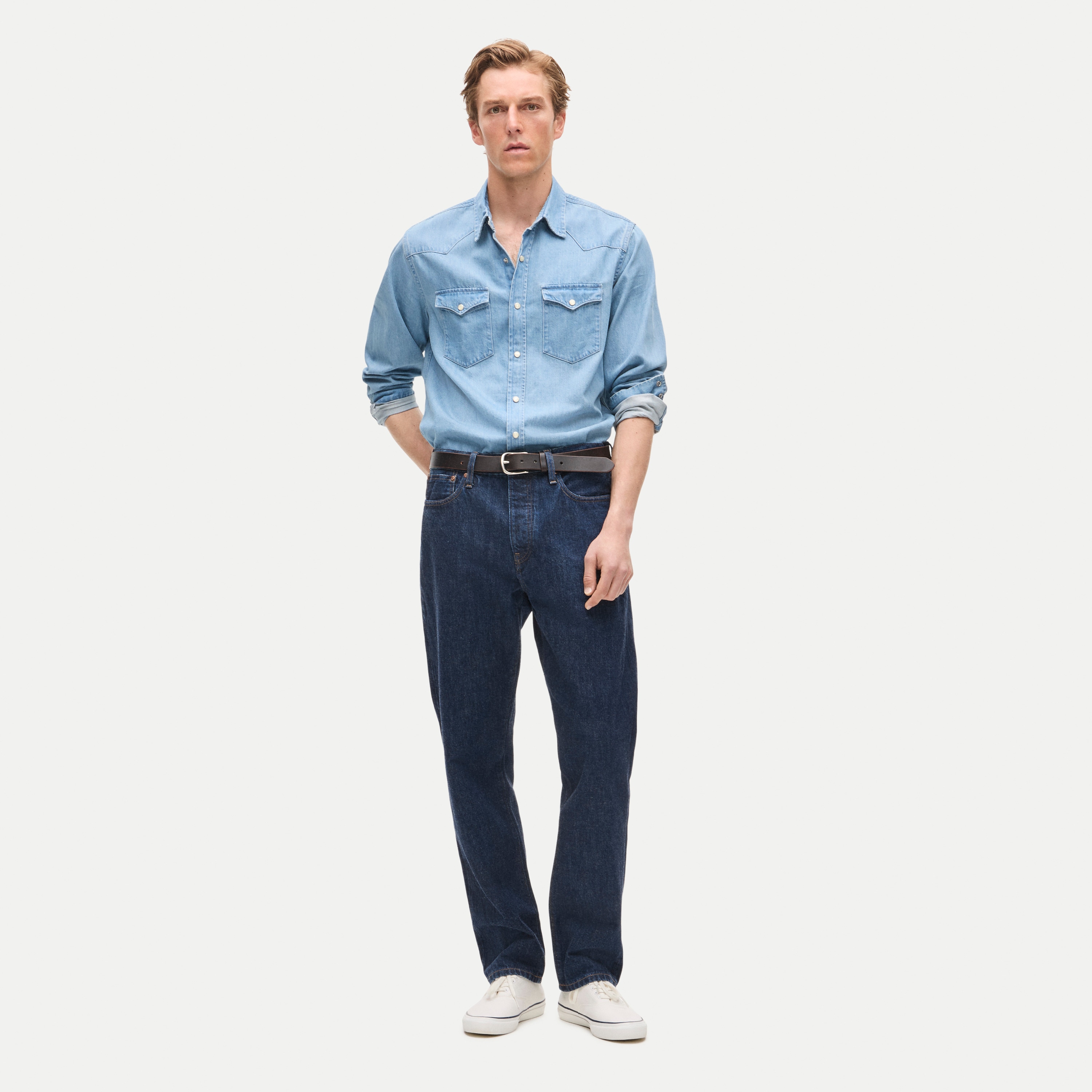 Classic Straight Jean In Japanese Selvedge Denim For Men | J.Crew
