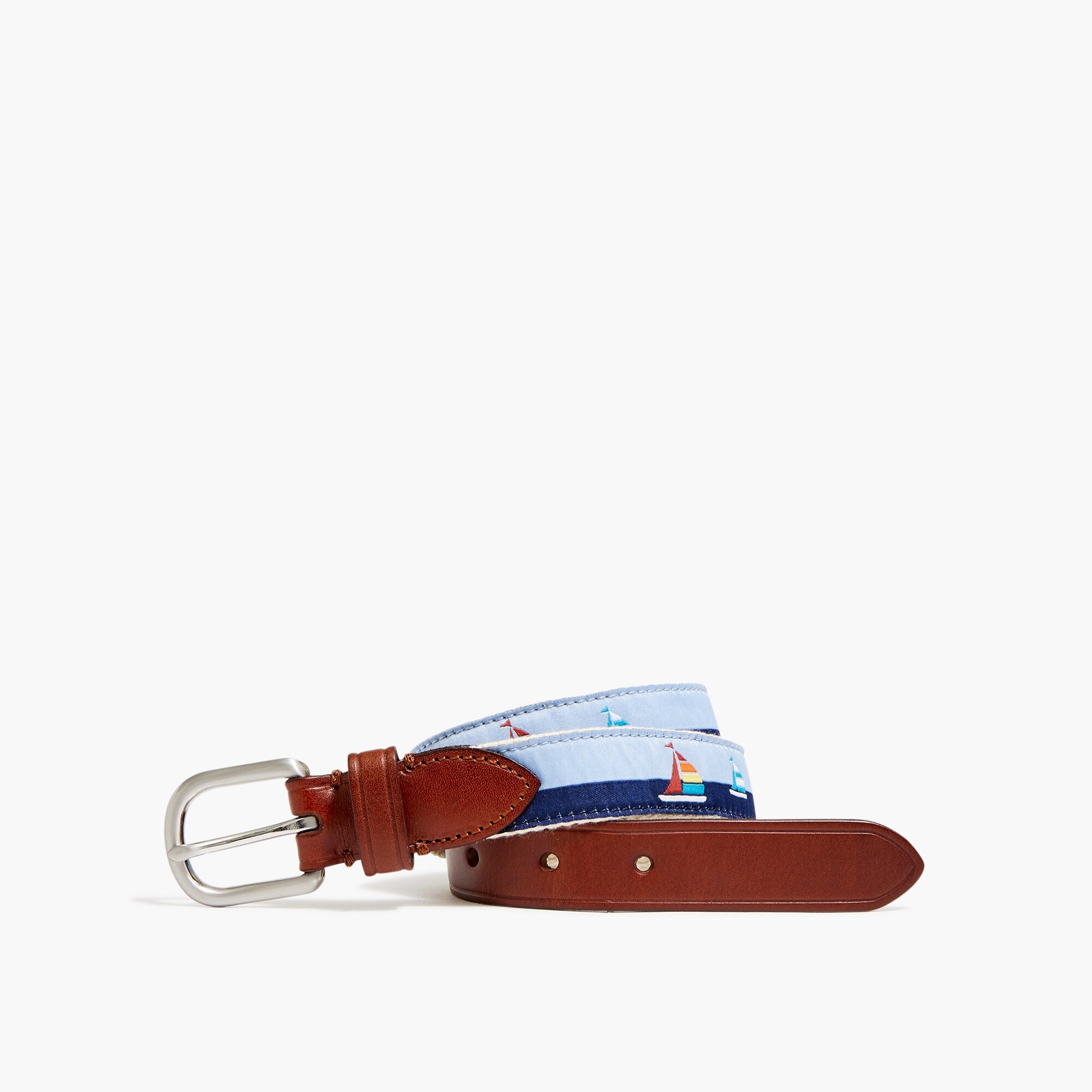 Boys' sailboat critter belt