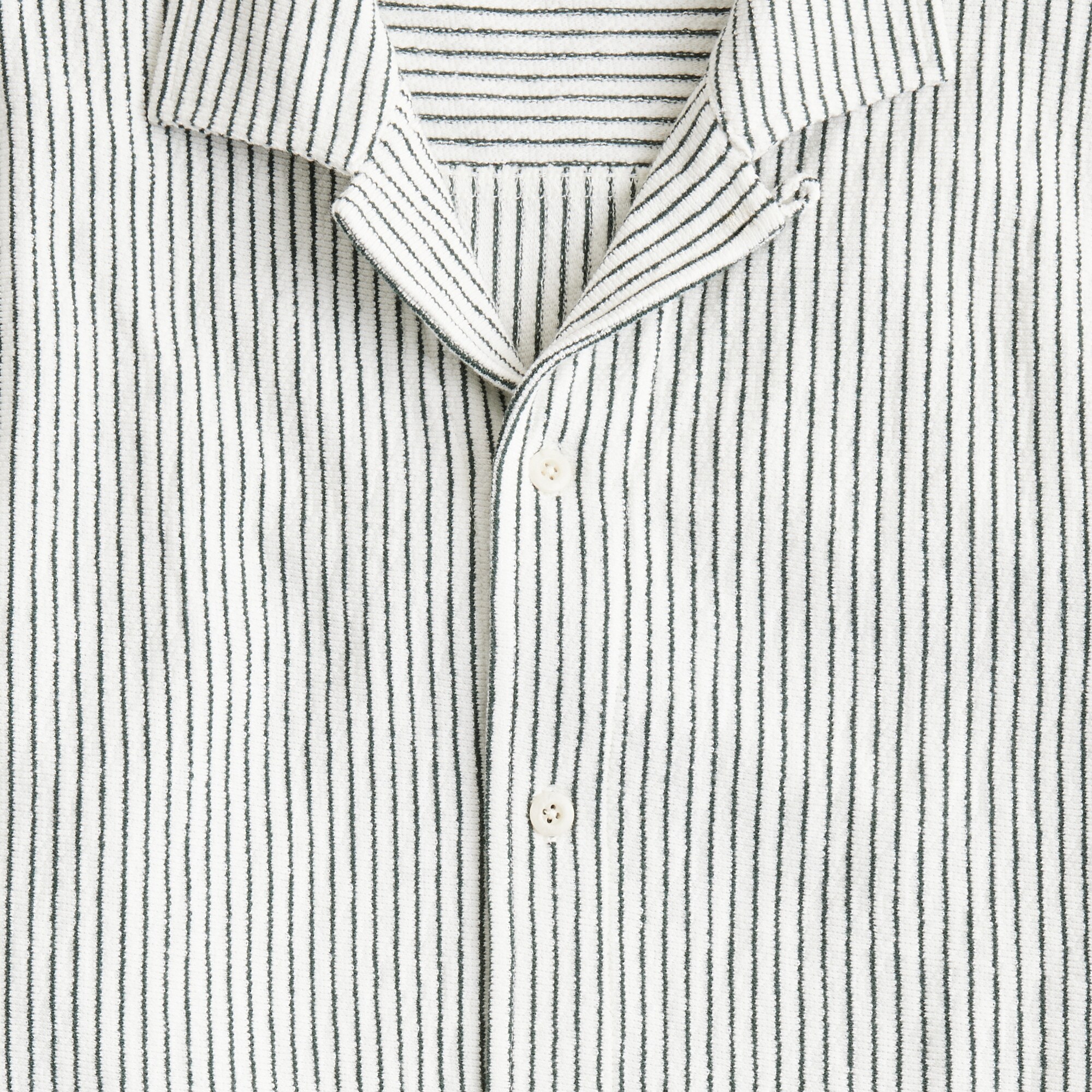 Textured Camp-collar Knit Shirt In Stripe For Men | J.Crew