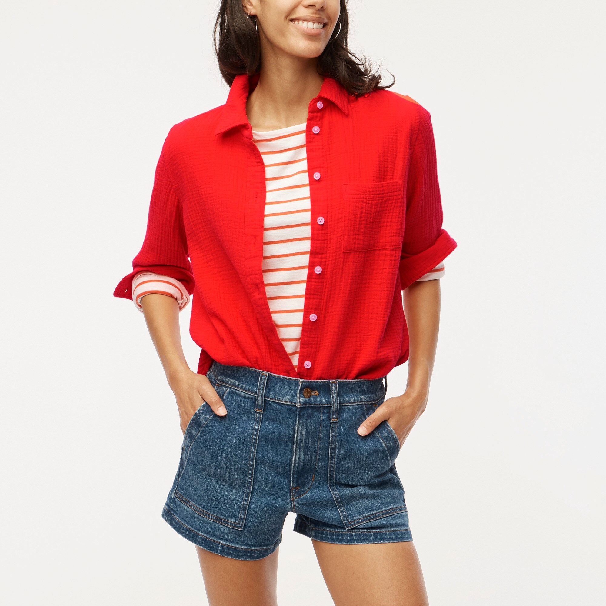 Gaillardia Button-Up Shirt