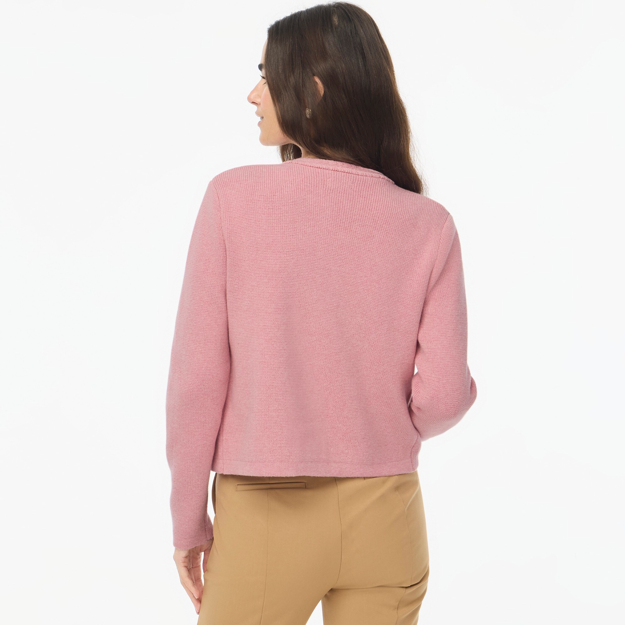 Cotton lady jacket cardigan sweater