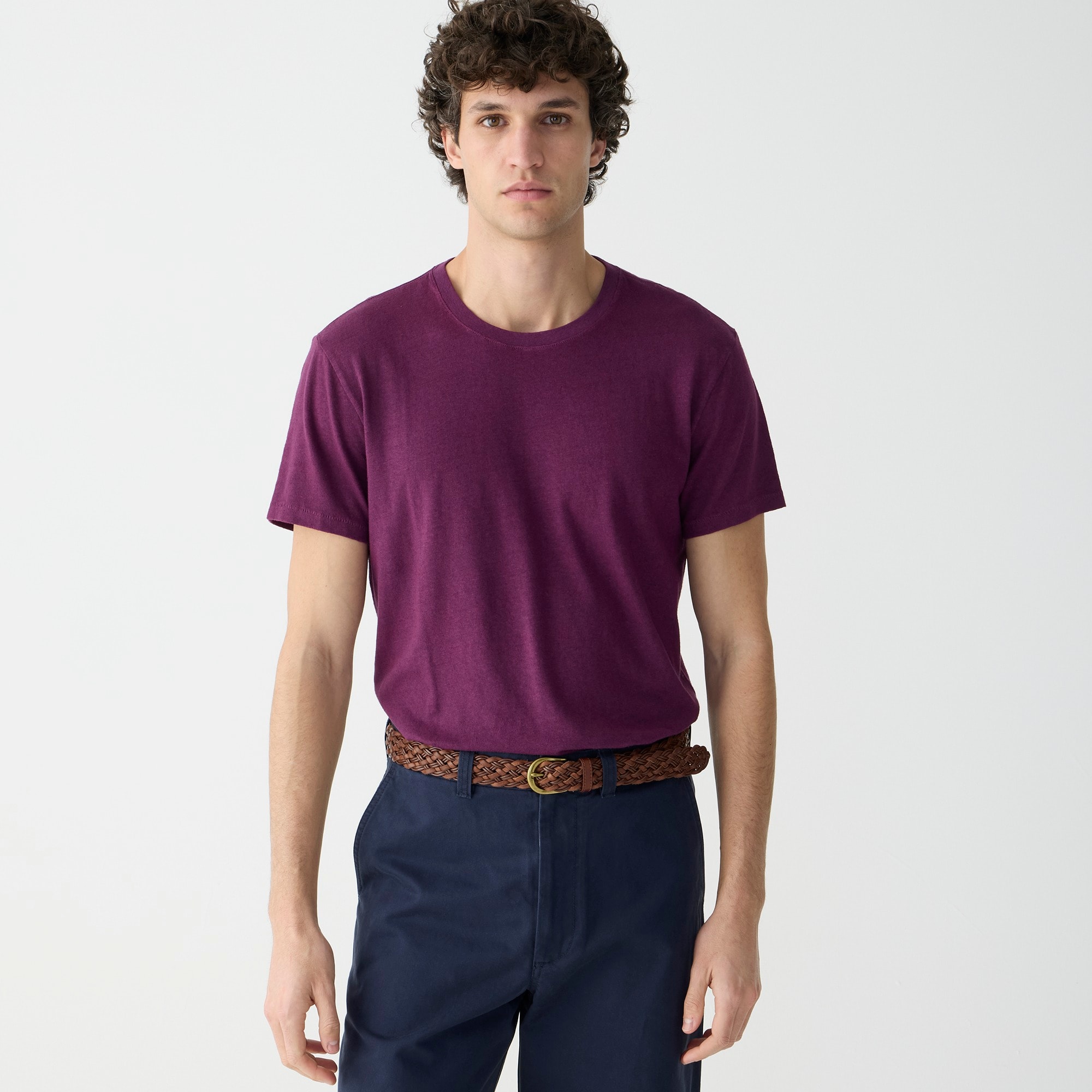 j.crew: hemp-organic cotton blend t-shirt for men