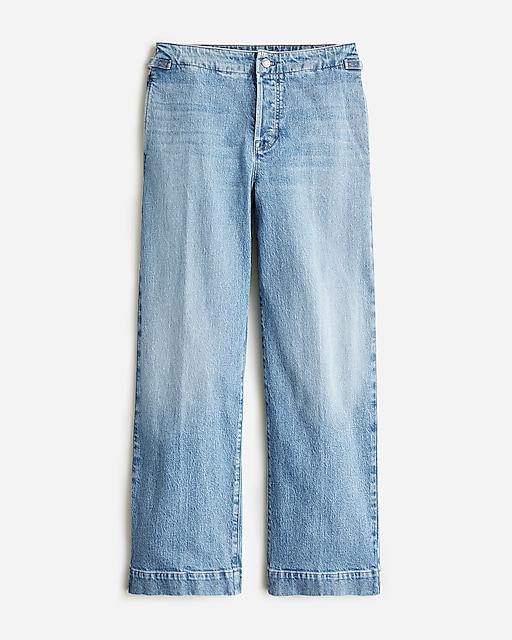  Point Sur side-tab trouser in Mia wash