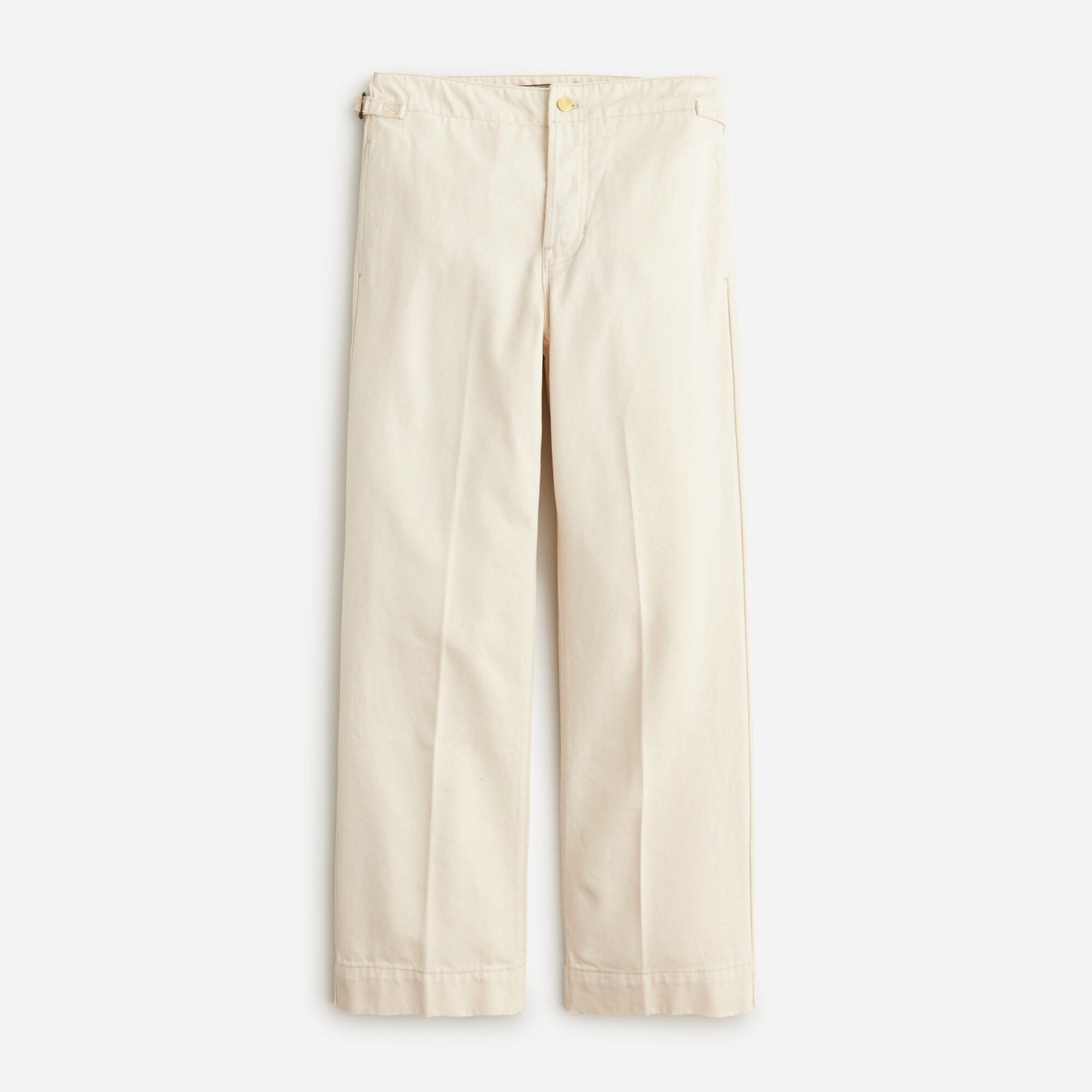  Point Sur side-tab trouser in Ecru wash