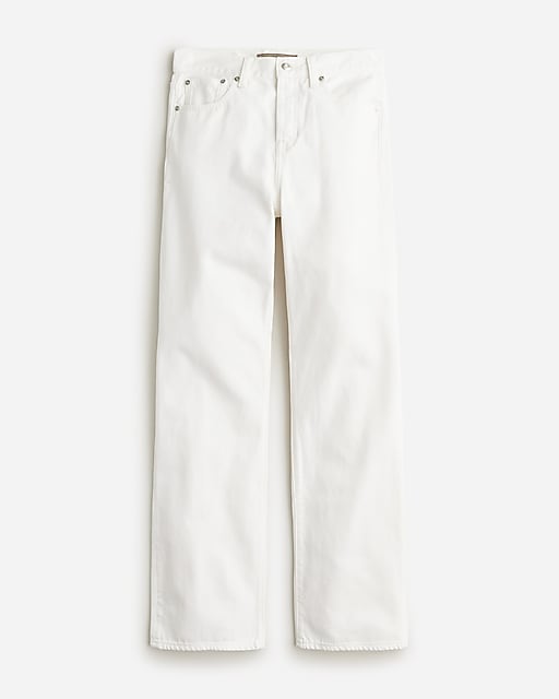  Point Sur loose straight jean in white