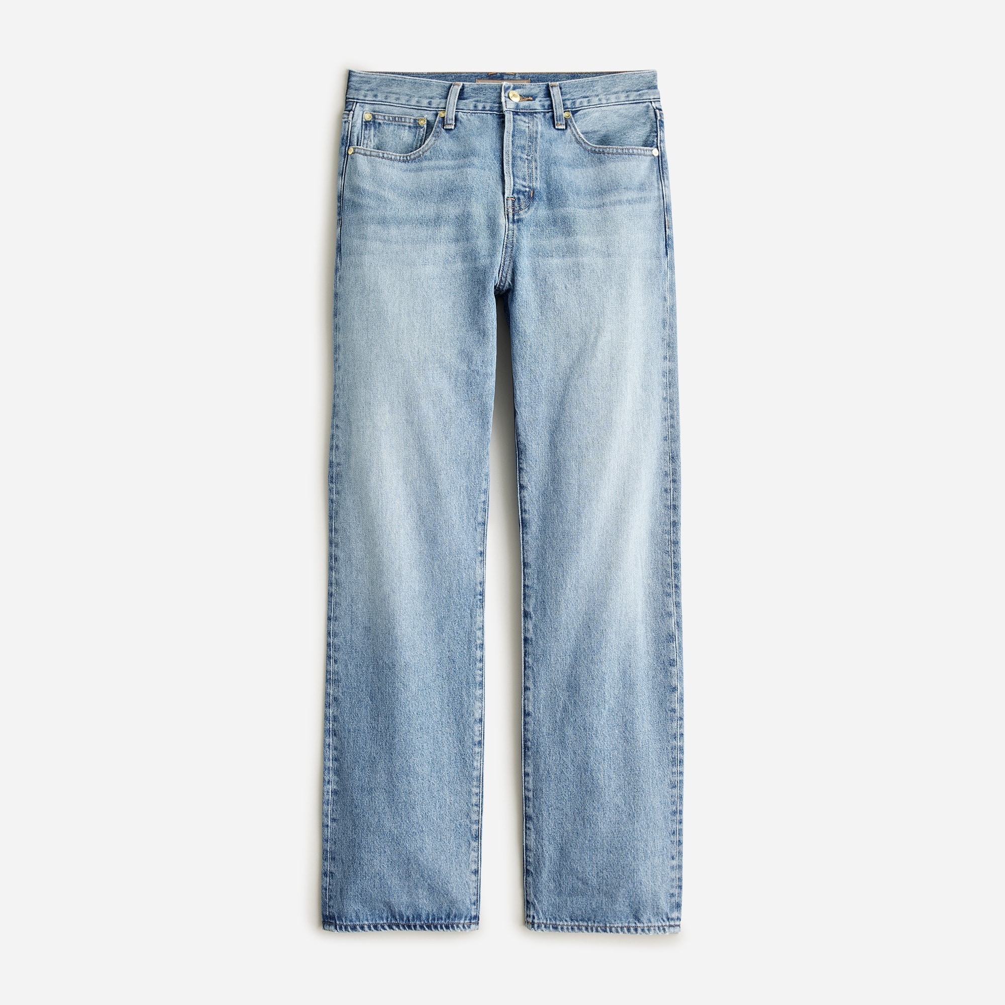 Point Sur loose straight jean in Rosie wash