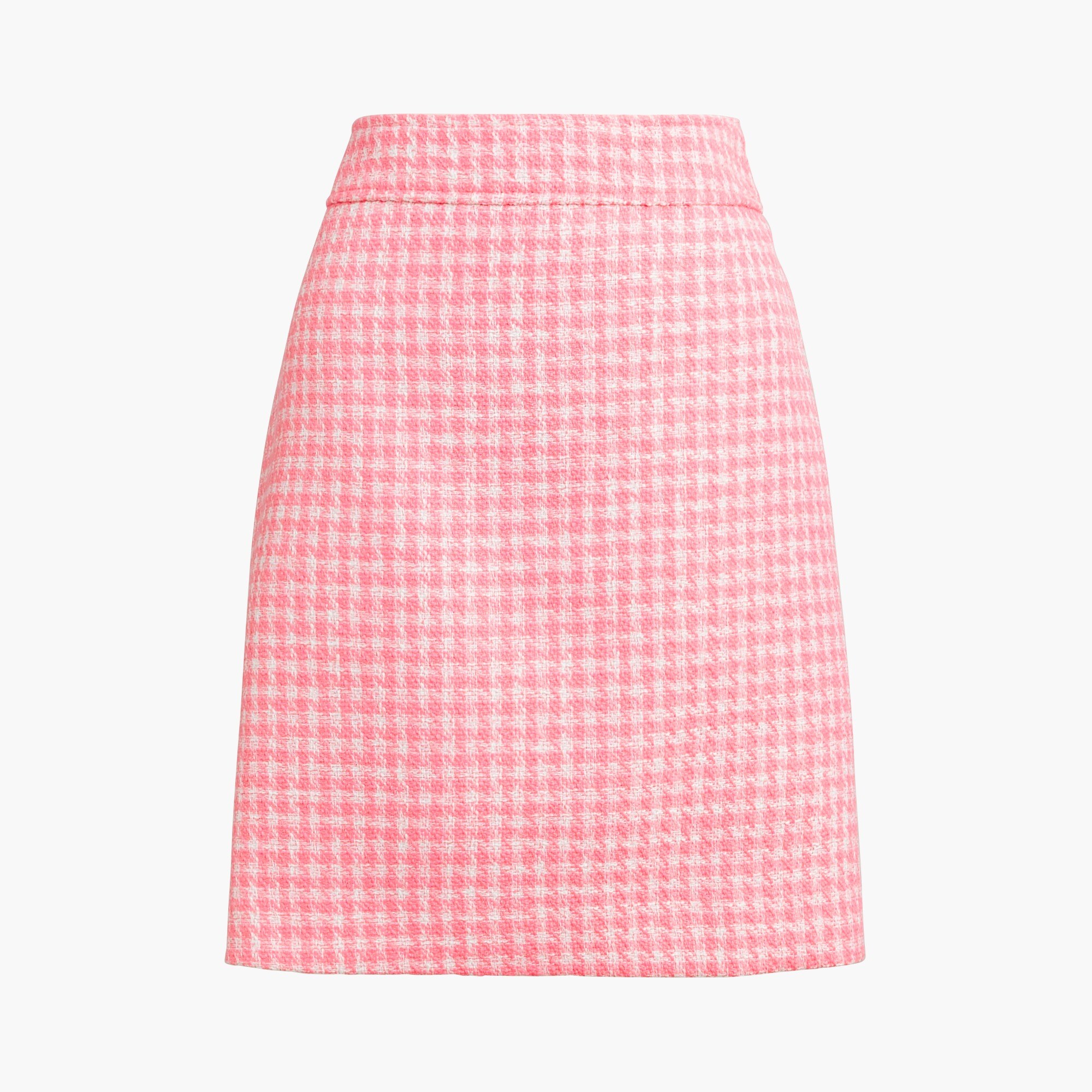 tweed a-line skirt for women