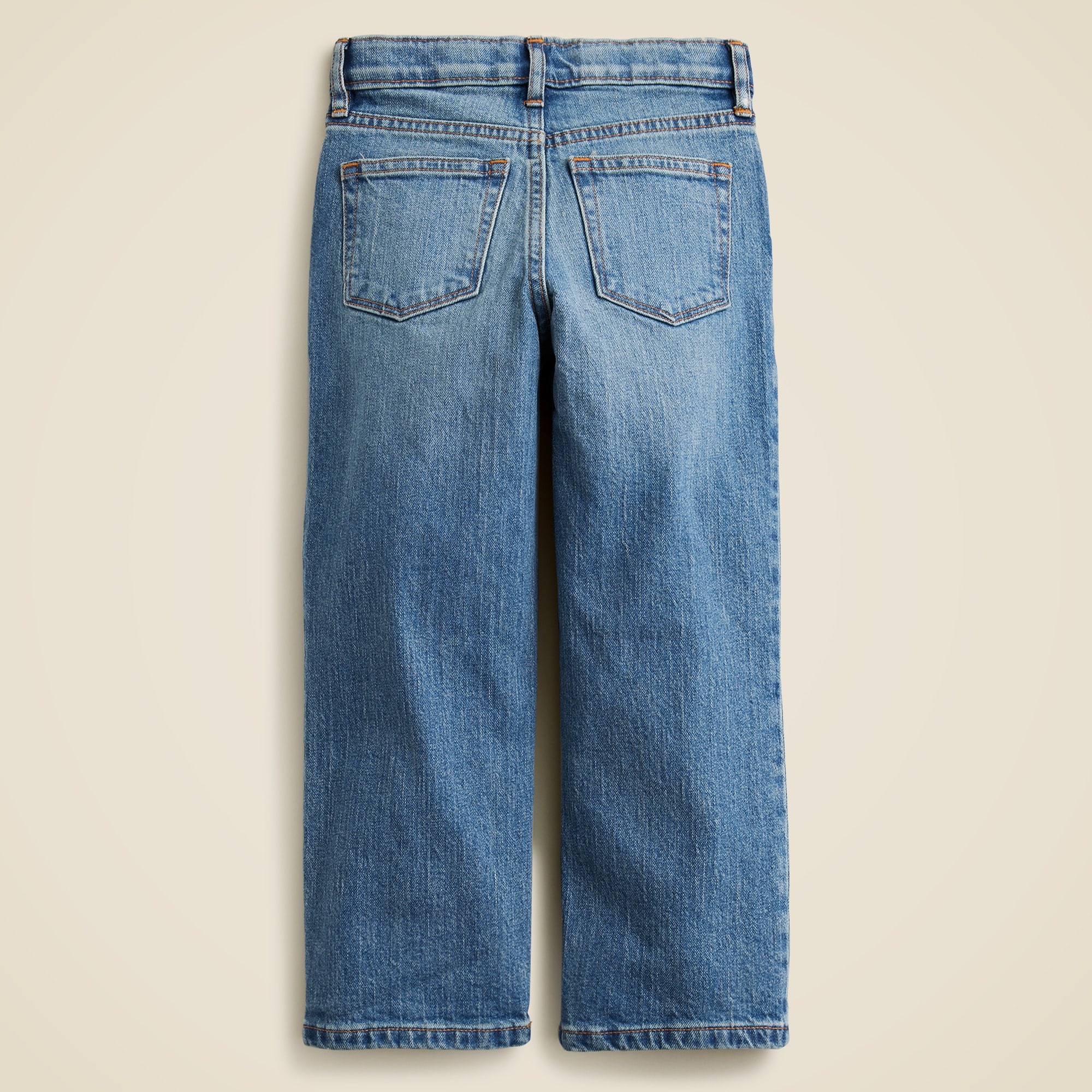 GOOD GRIEF！　WIDE LEG DENIM XS Girls' Slim Wide-leg Jean In Hayworth Wash For Girls | J.Crew