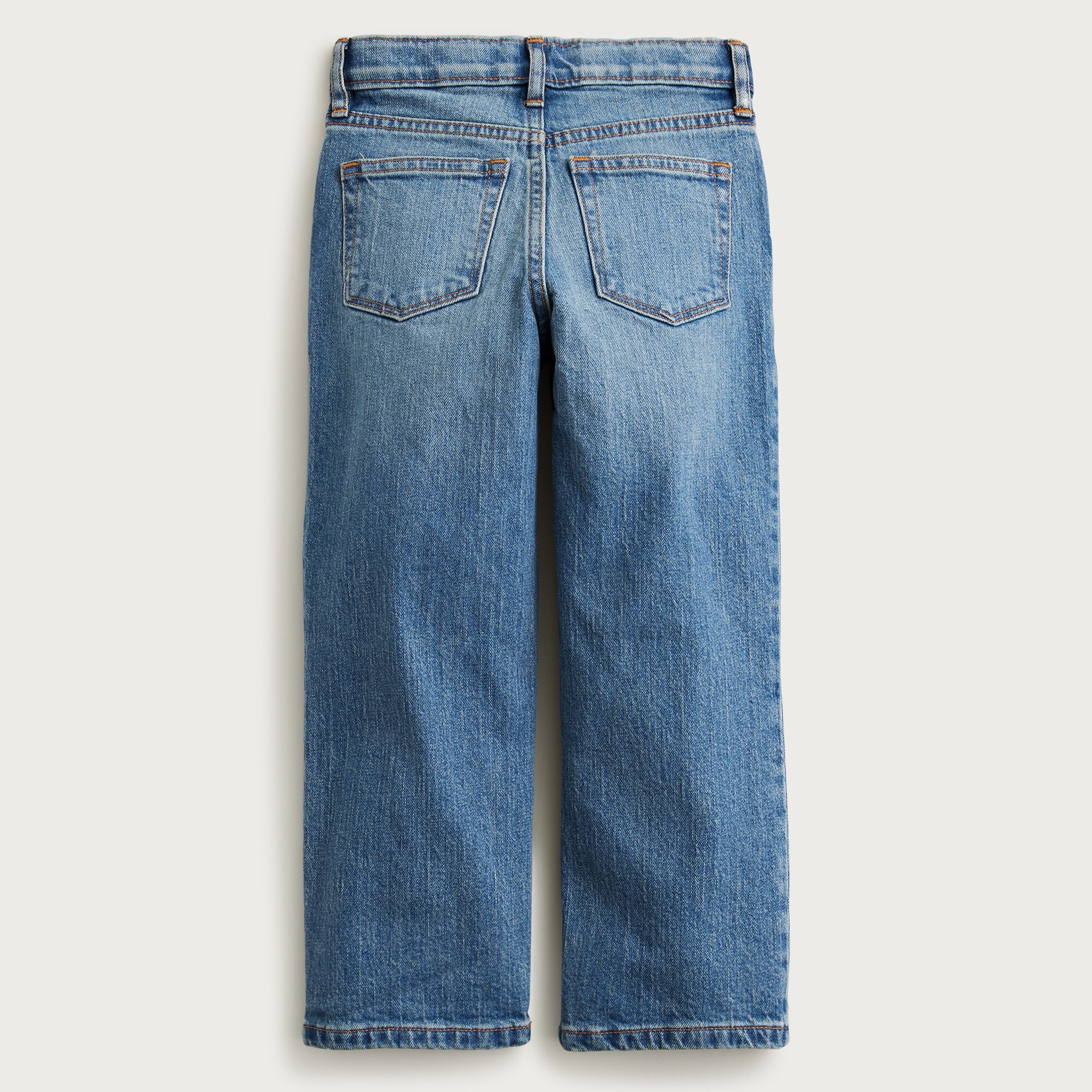 Girls' slim wide-leg jean in Hayworth wash