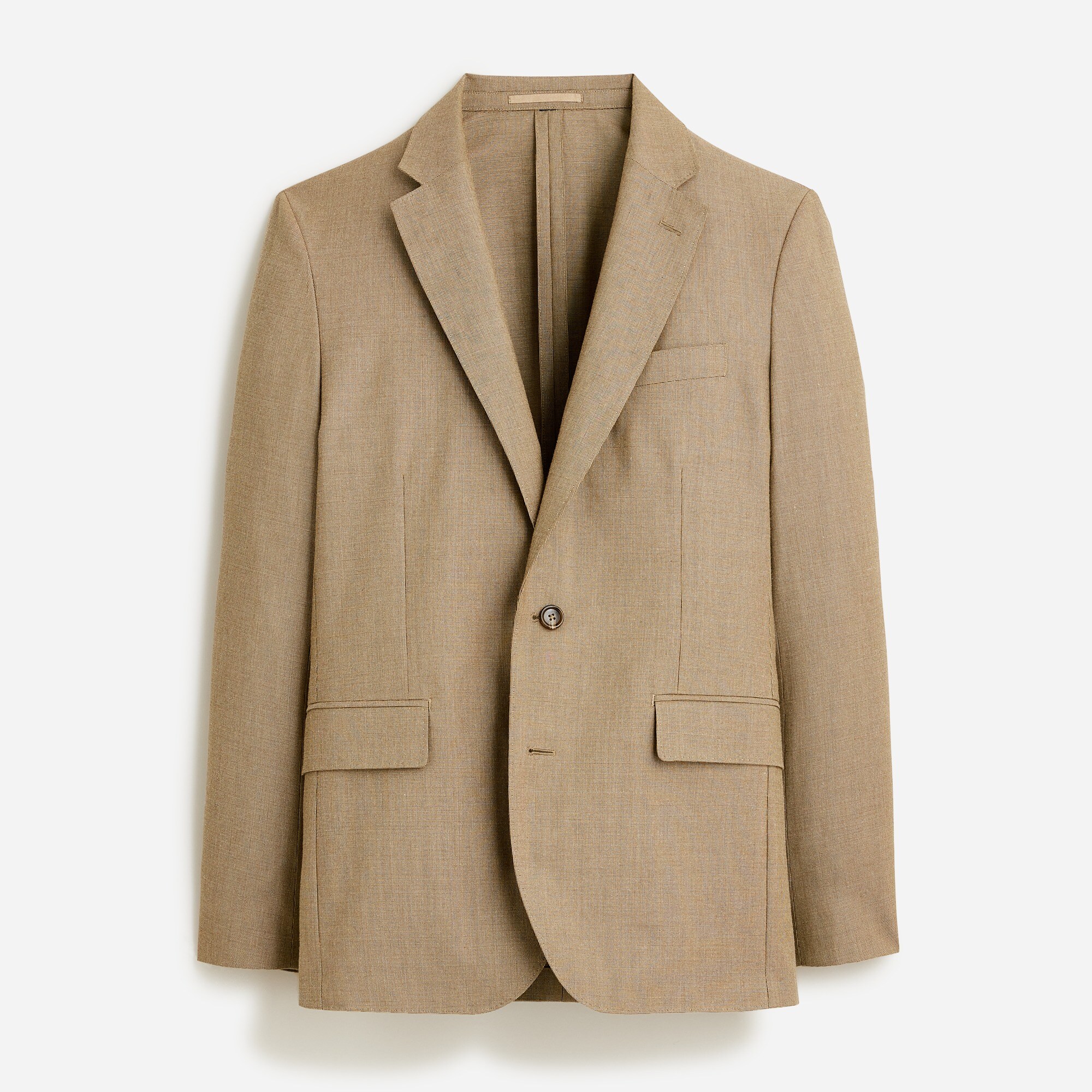 Ludlow Slim-fit suit jacket in English cotton-wool blend