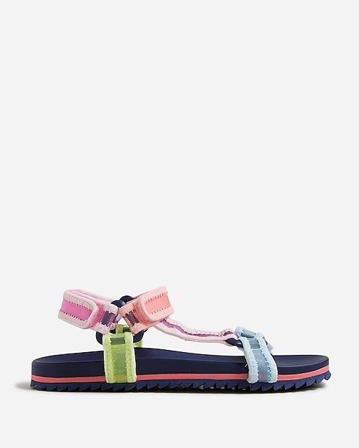 girls Kids' sporty-strap sandals in colorblock