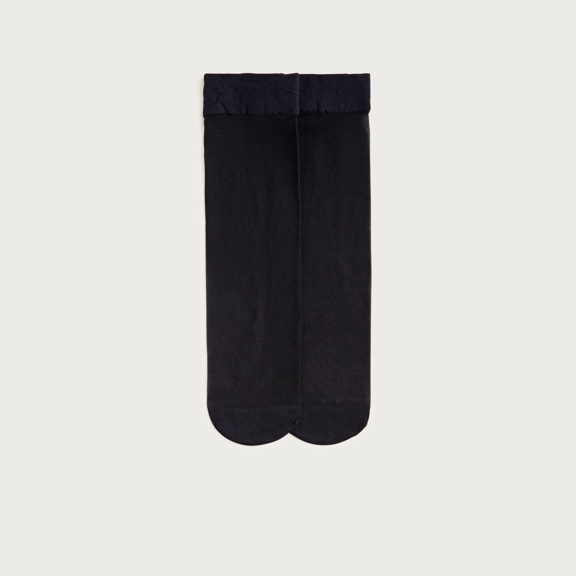 Sheer bootie socks three-pack