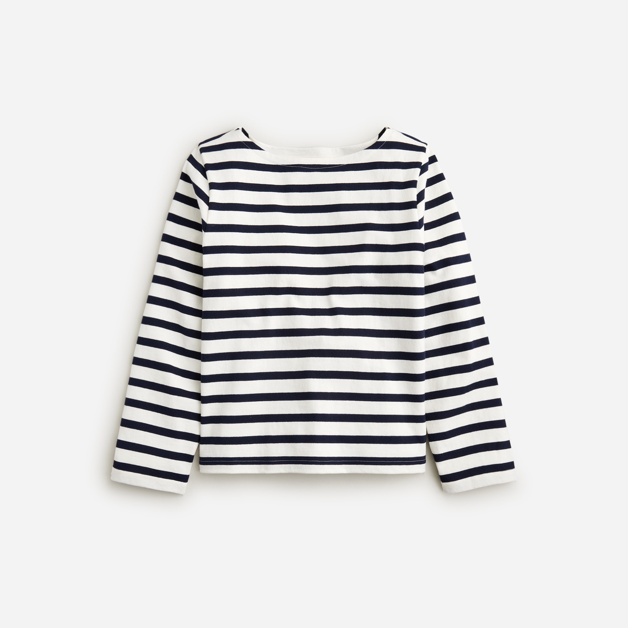  Classic mariner cloth boatneck T-shirt in stripe